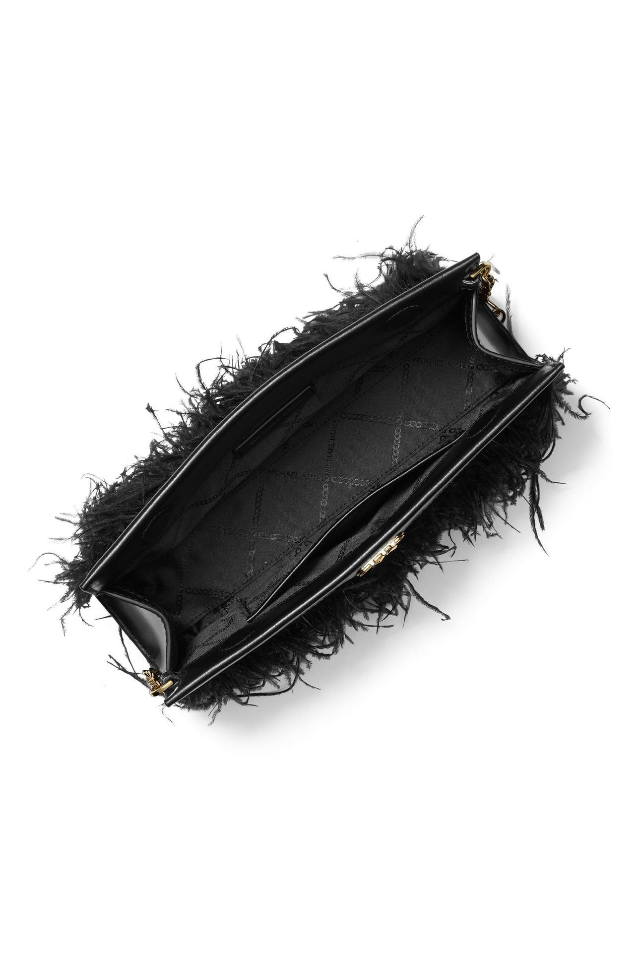LARGE EMBELLISHED CONVERTIBLE CLUTCH BLACK 3