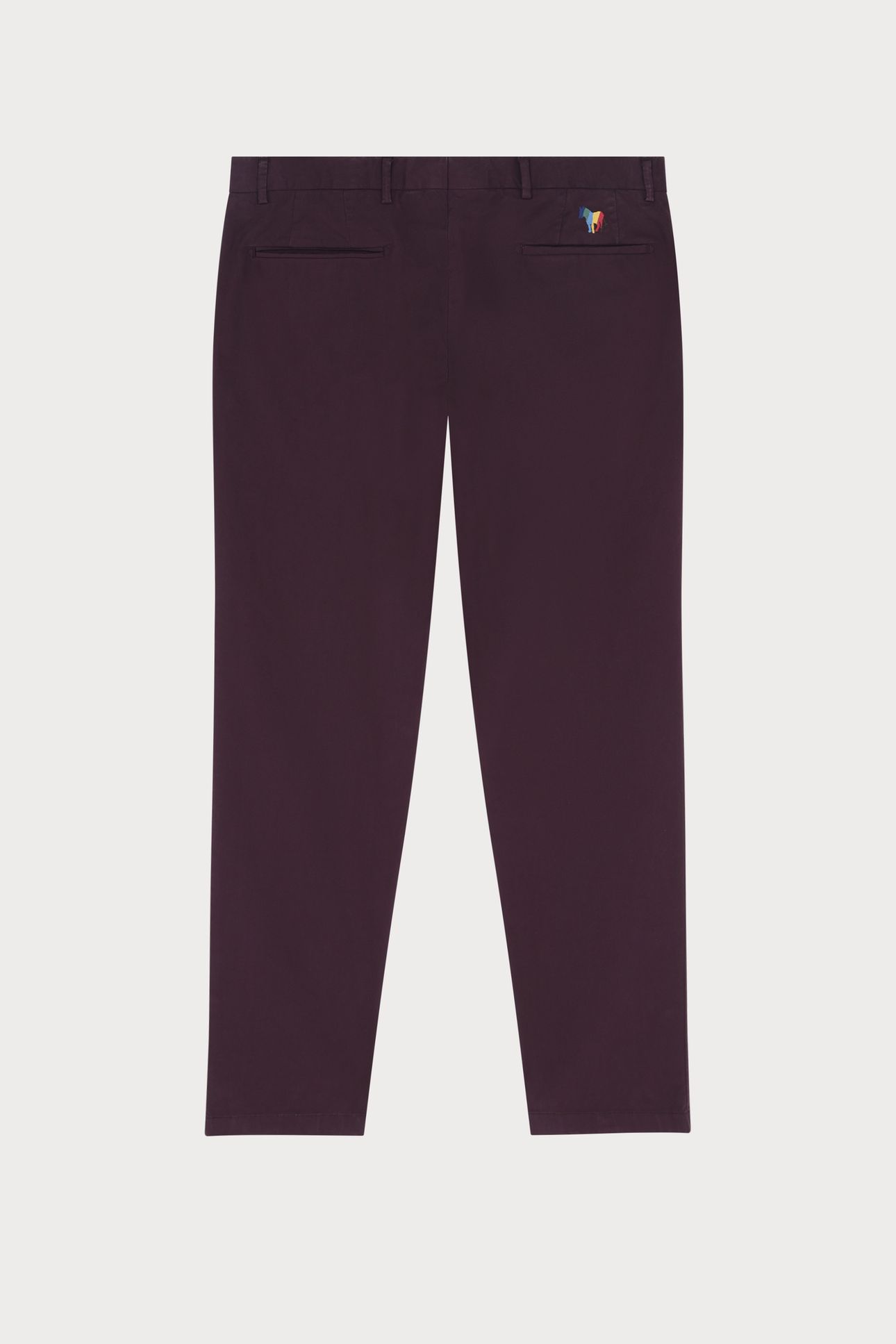 MENS SLIM FIT CLEAN CHINO BS ZEB AUBERGINE 2