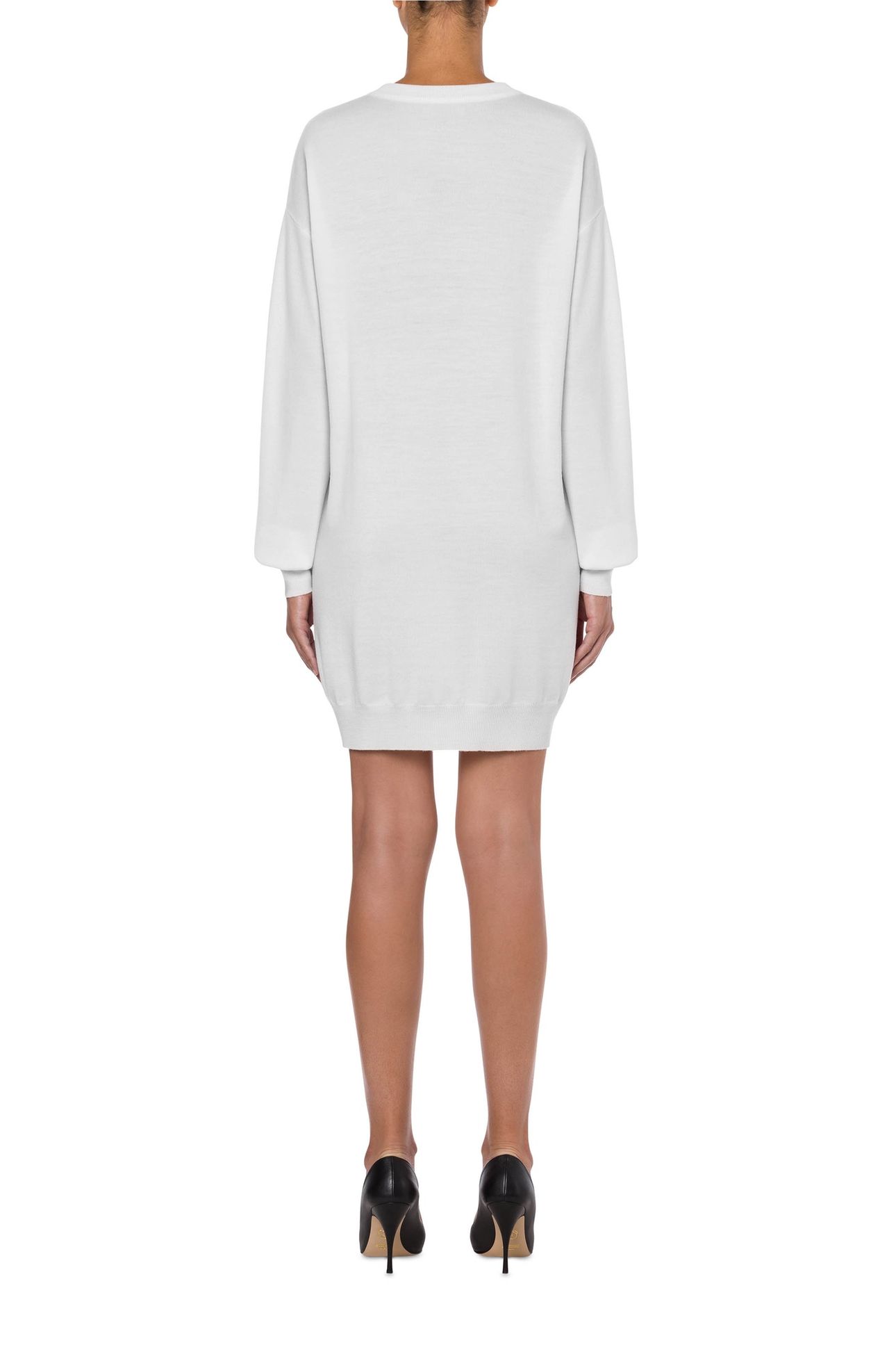 CHINESE NEW YEAR WOOL DRESS WHITE 2