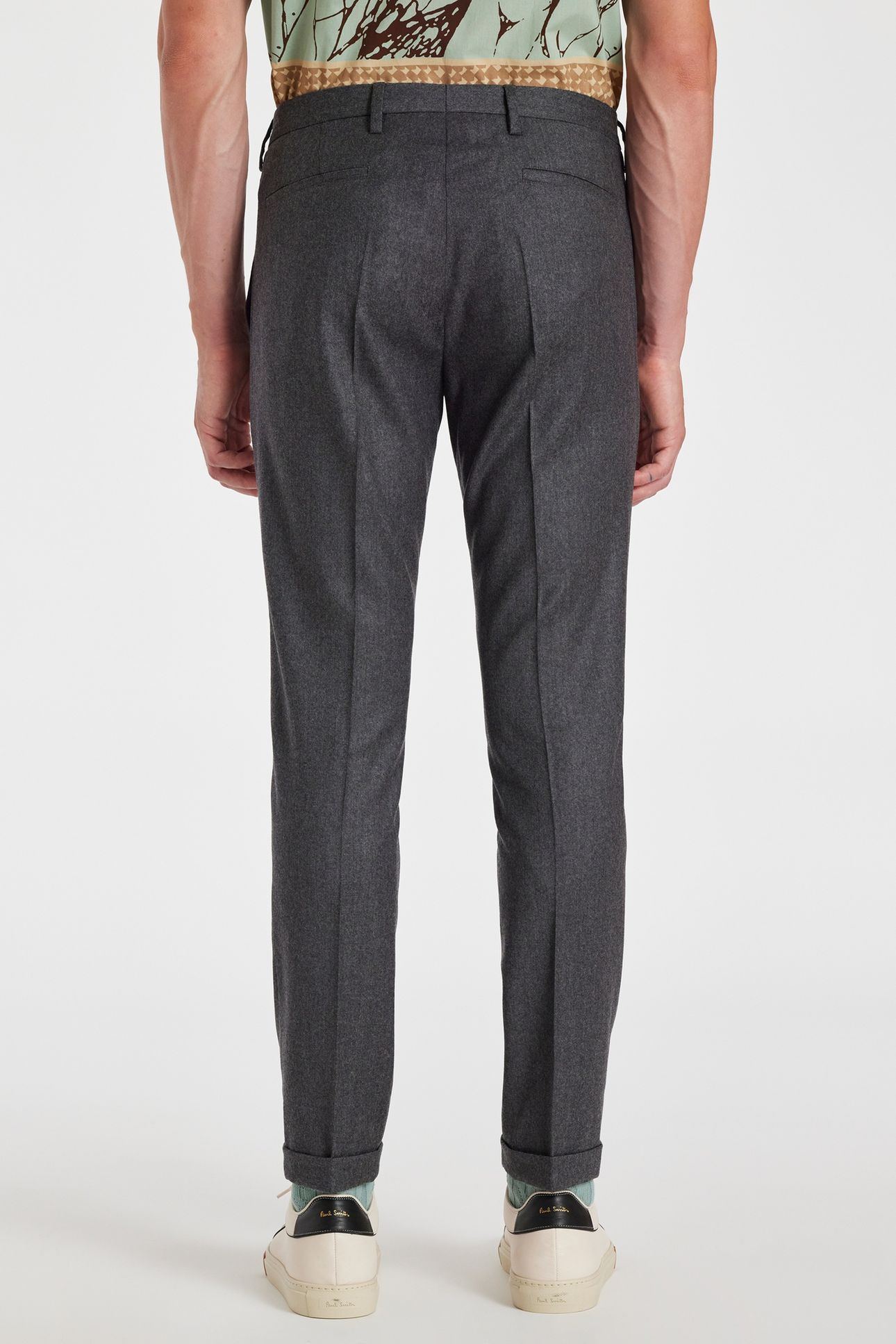 GENTS TROUSER GREY MELANGE 4