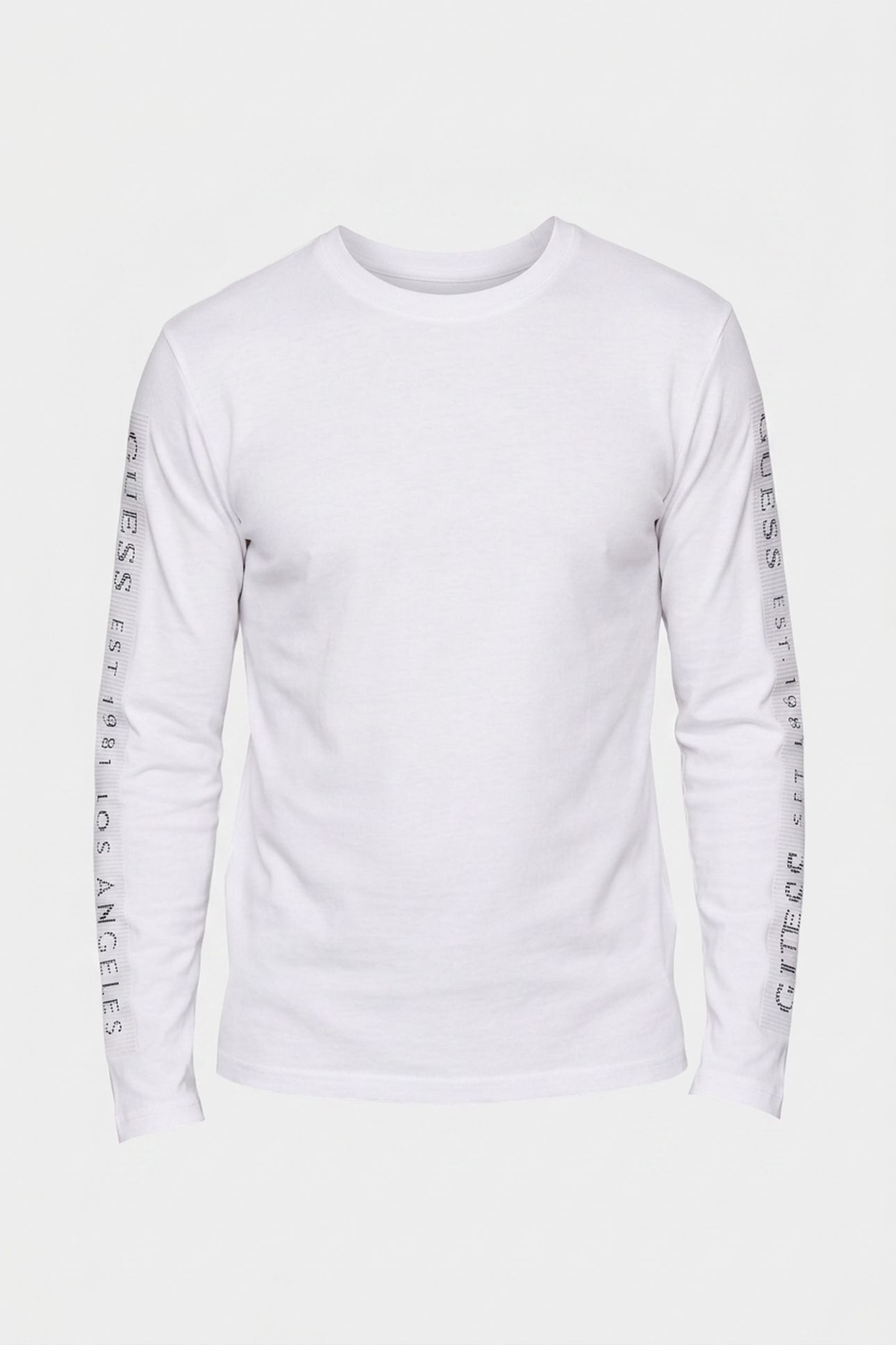 CN LS SLEEVES LOGO T PURE WHITE 5