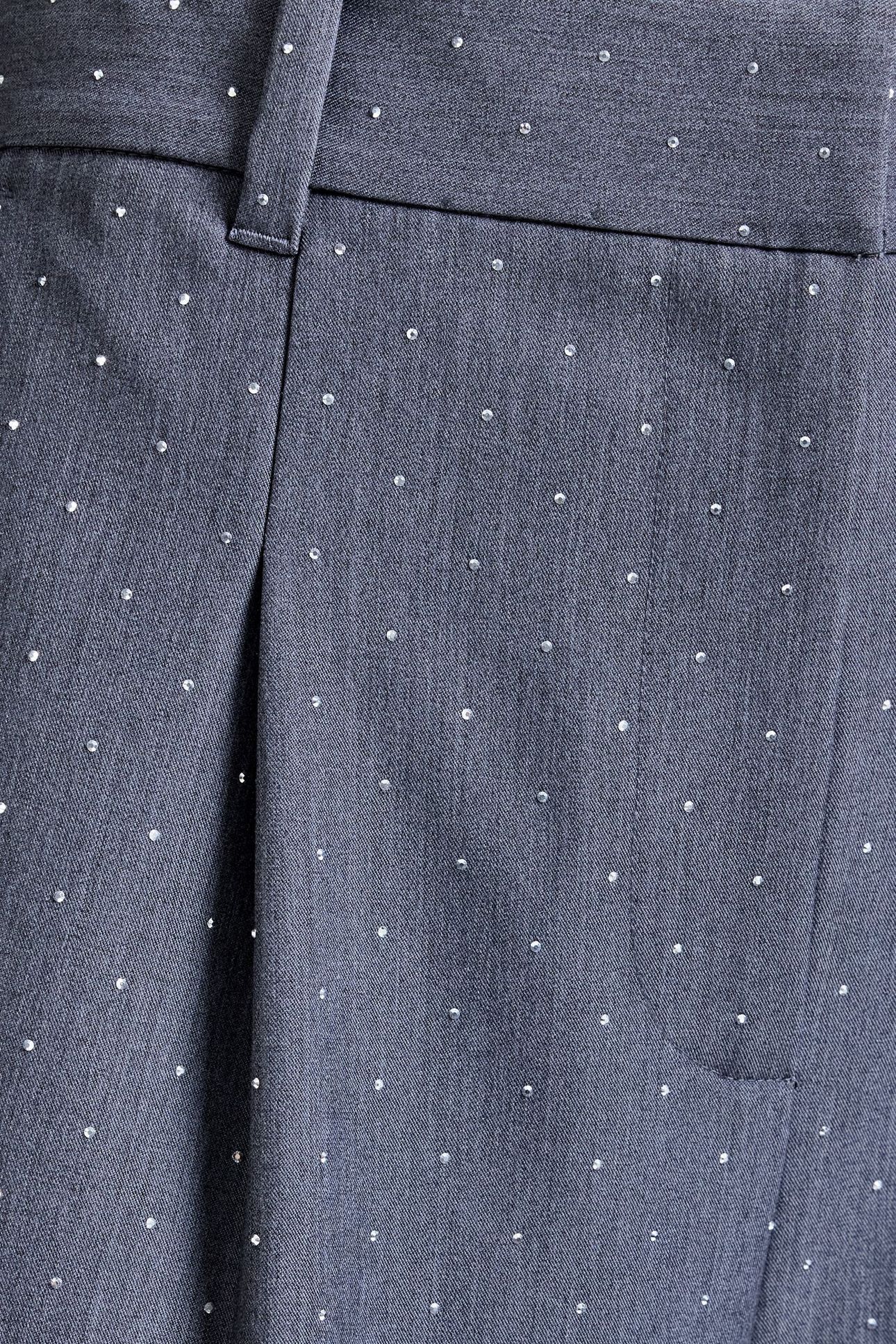 SHERRY HOTFIX TROUSER GREY SILVER 4