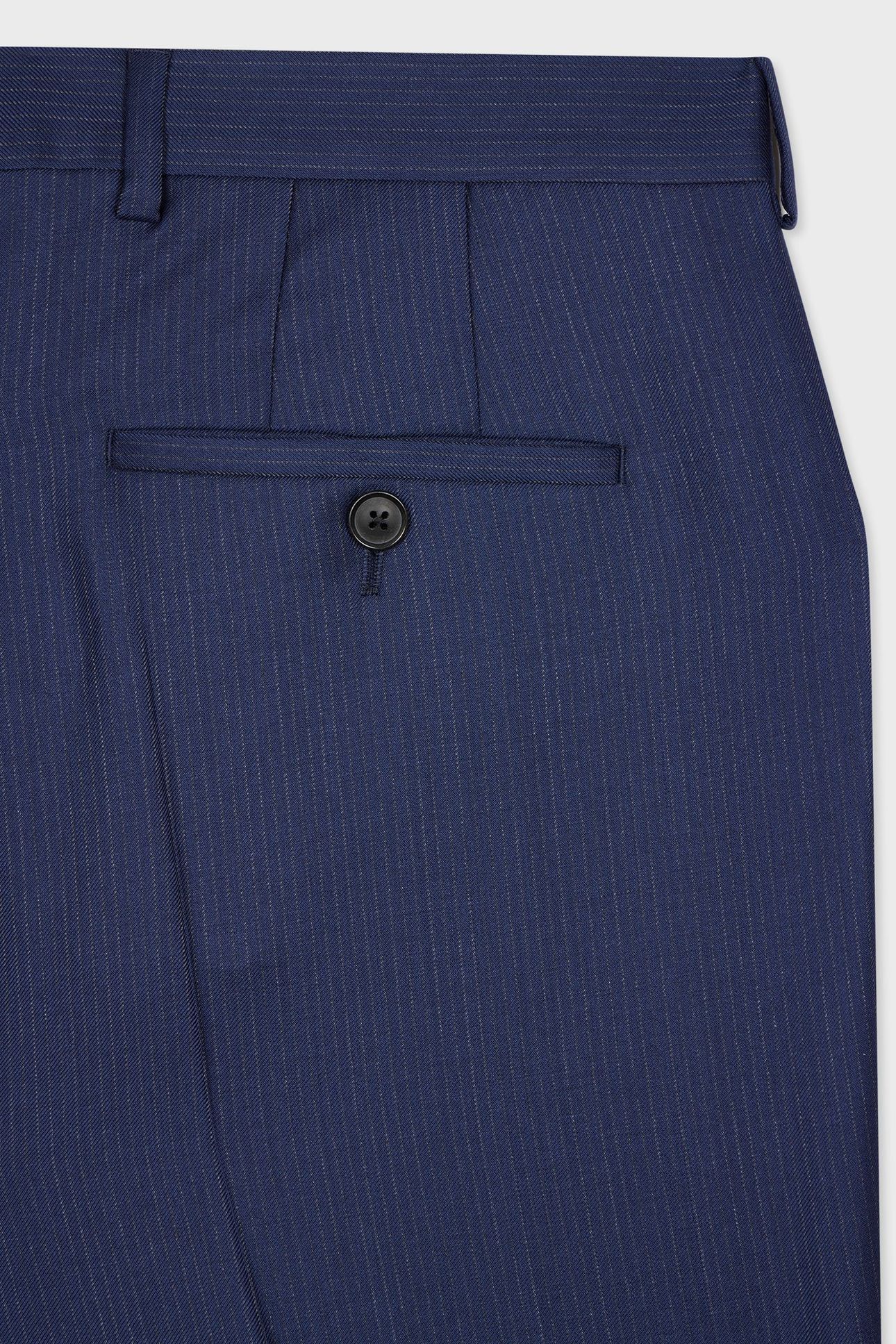 MENS TAILORED FIT 2 BUTTON SUIT NAVY 5