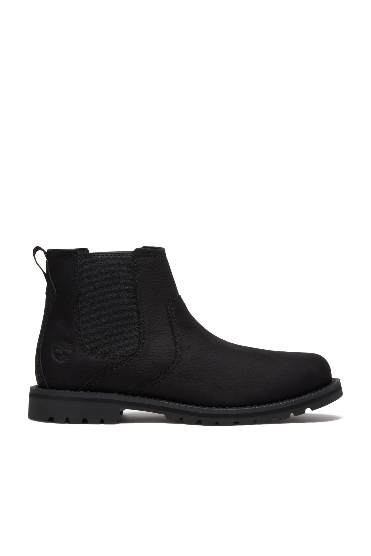 REDWOOD FALLS ESSENTIAL MID CHELSEA BOOT BLACK FULL GRAIN 1