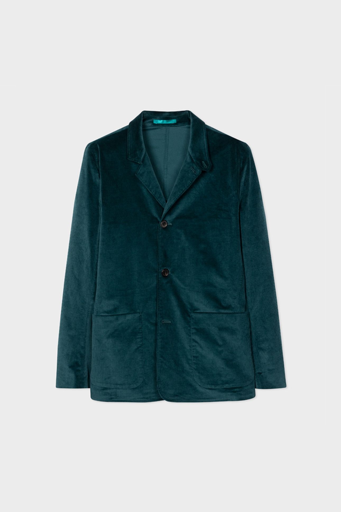 MENS 4BTN CASUAL JKT PETROL GREEN 4