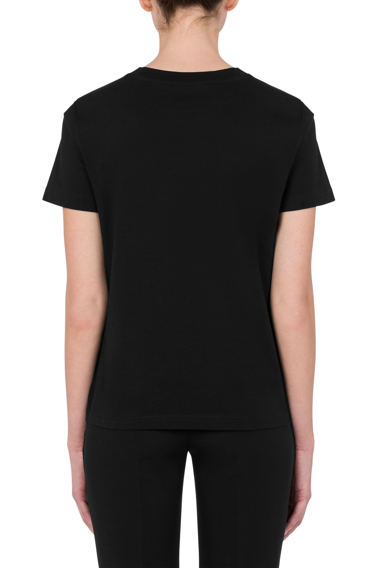 T-SHIRT SARTORIAL LOGO EMBROIDERY BLACK 2