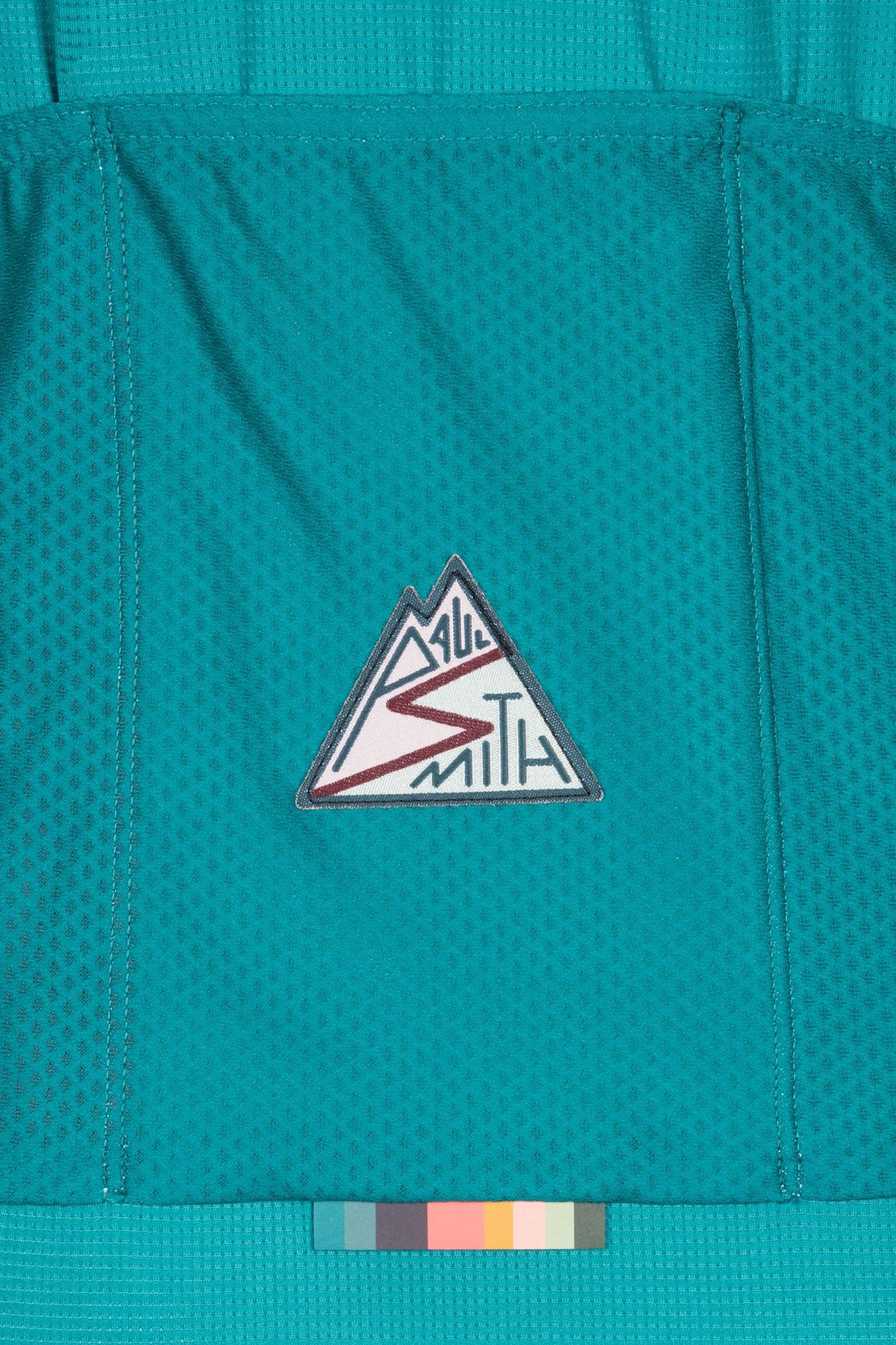 MENS CYCLE JERSEY S/S ARTIST STRIPE PETROL GREEN 6