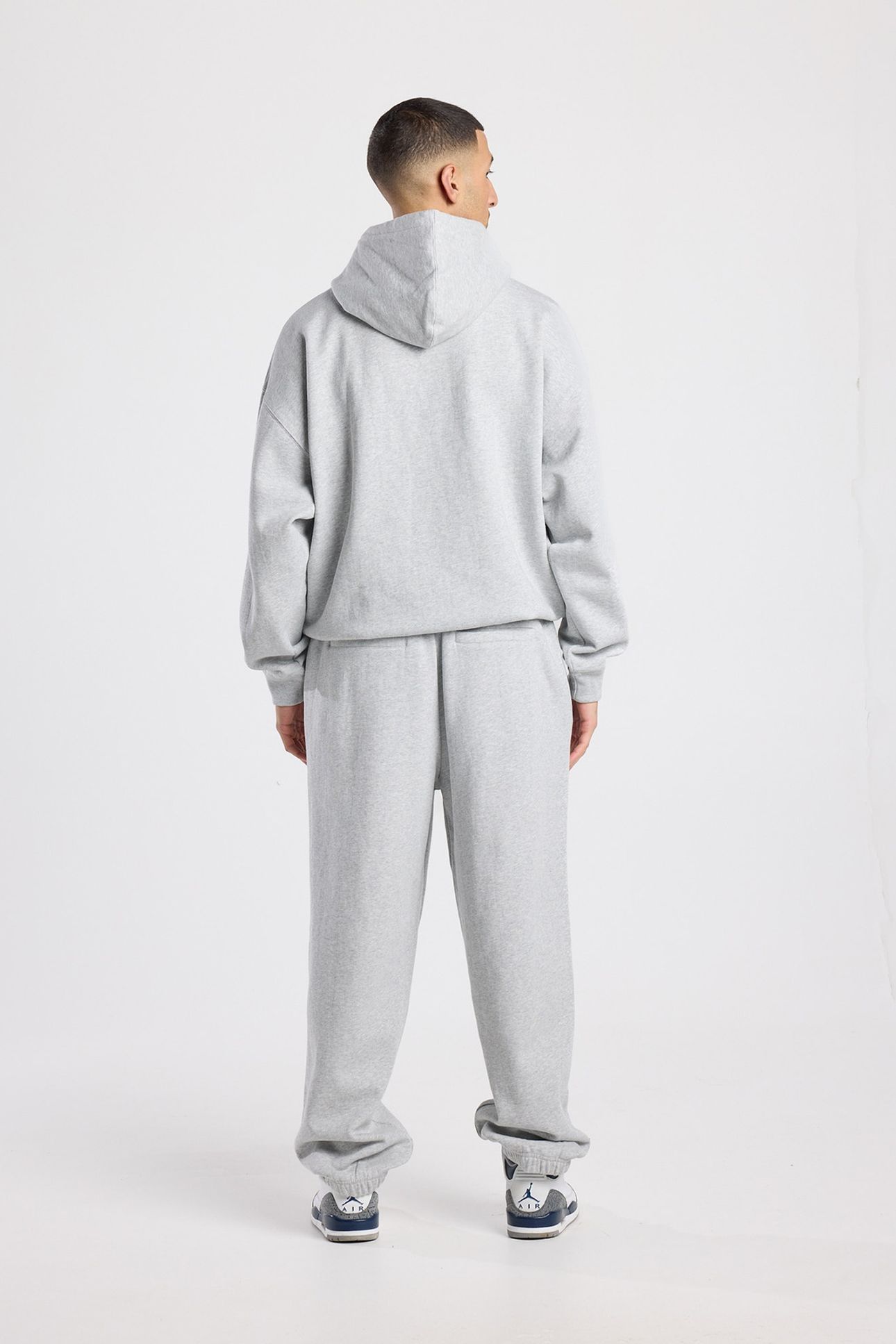 SKIP HOOD LIGHT GREY MELANGE 2