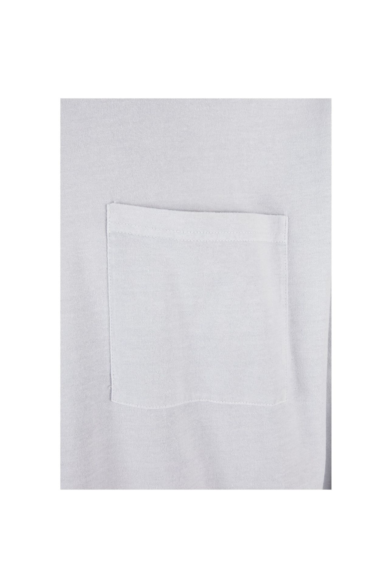 PIGMENT DYED POCKET LONGSLEEVE LIGHTASPHALT 10