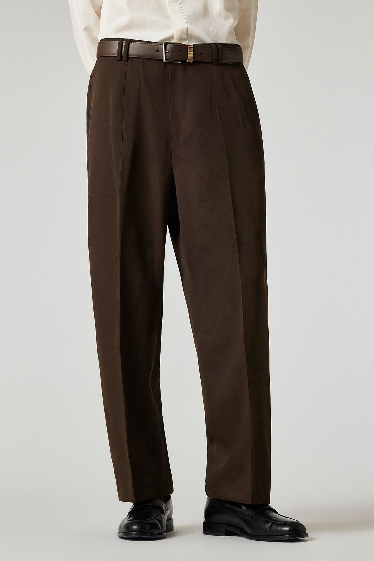 MENS TROUSER DARK BROWN 1