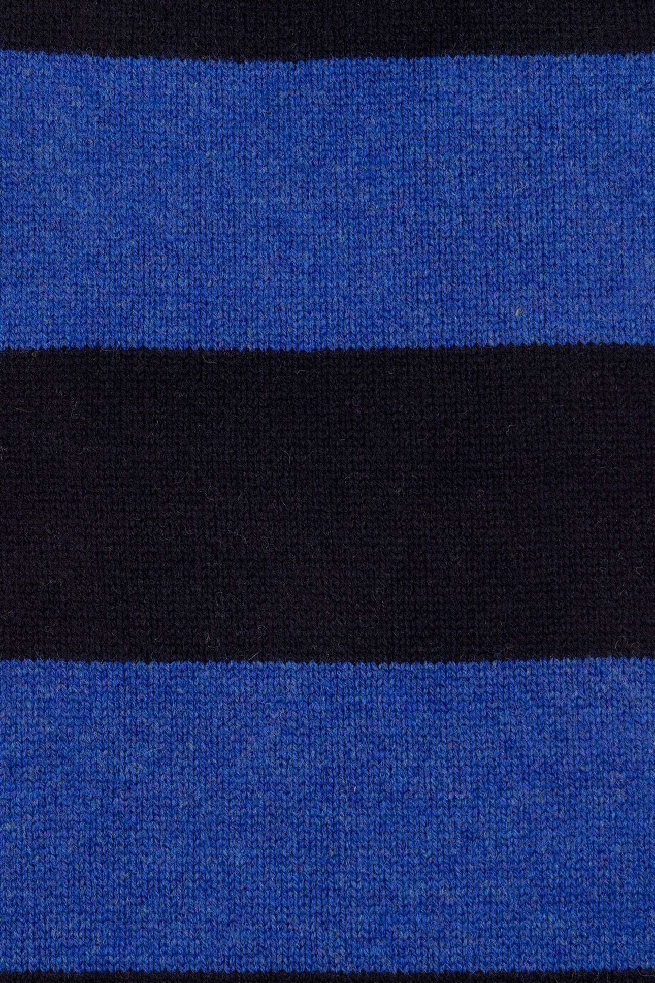 MEN SCARF SIG BLOCK STRPE NAVY 9