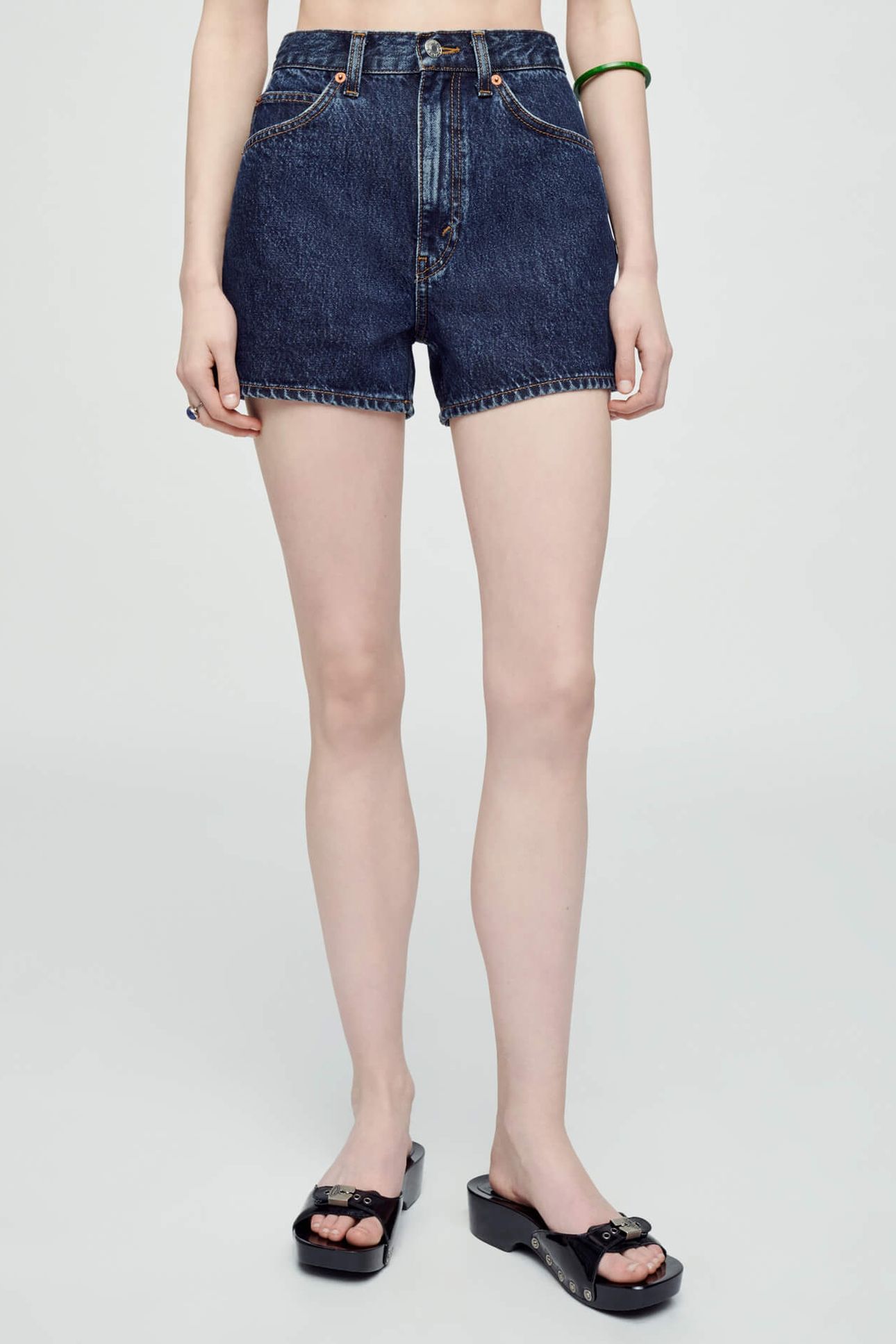 THE MIDI SHORT HERITAGE RINSE 1