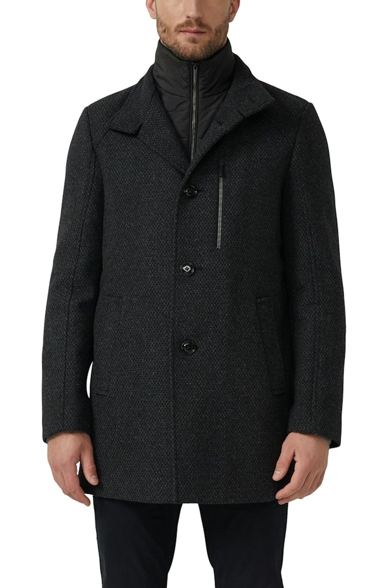 S.OLIVER JACKETS OUTDOOR GREY/BLACK 2
