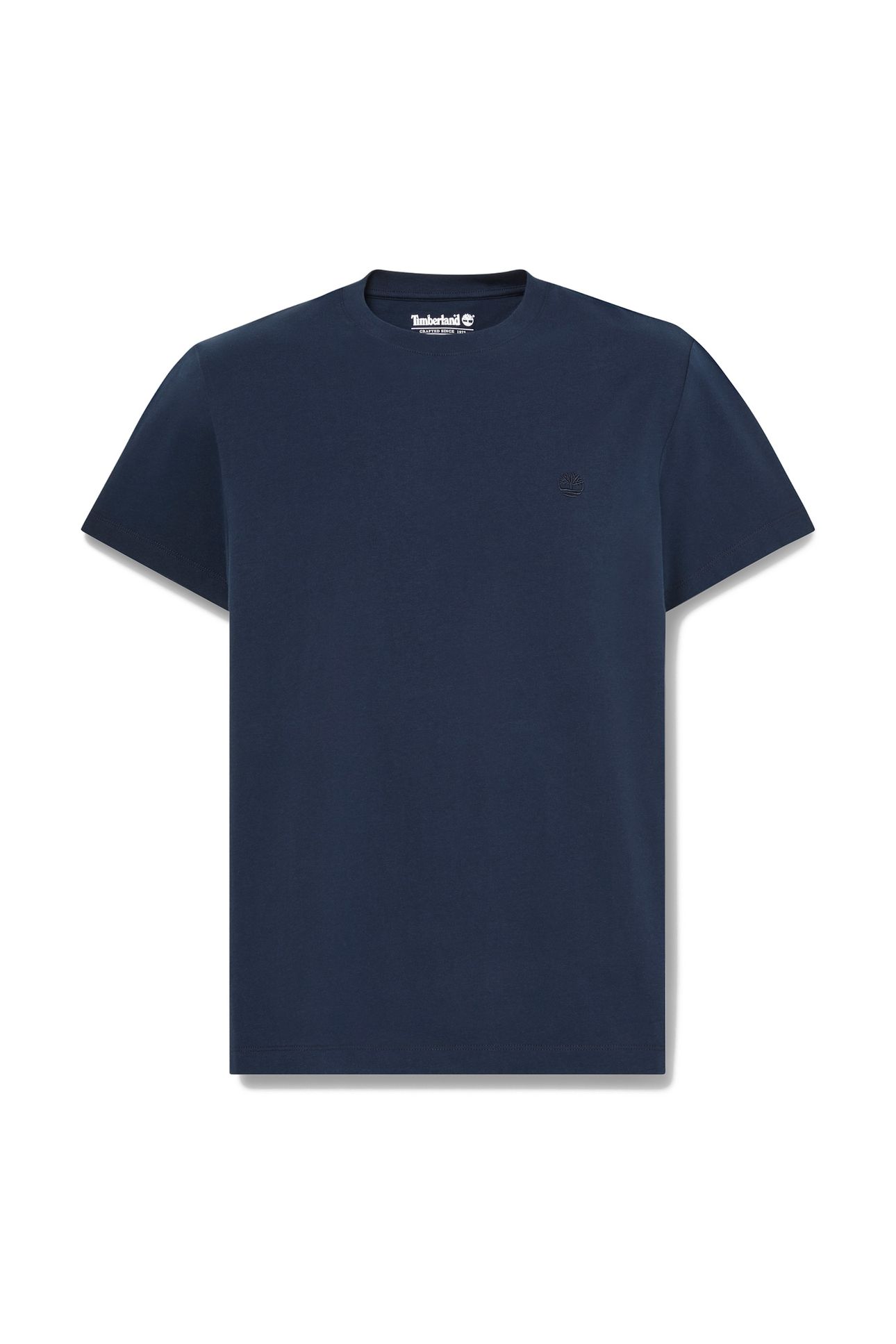 OYSTER RIVER CHEST LOGO SS TEE SLIM DARK SAPPHIRE 3