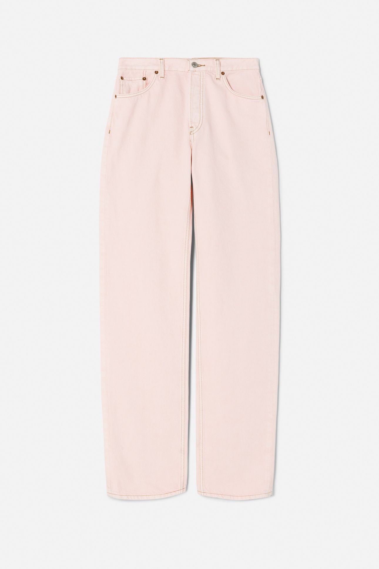 LOOSE LONG WASHED PINK 3