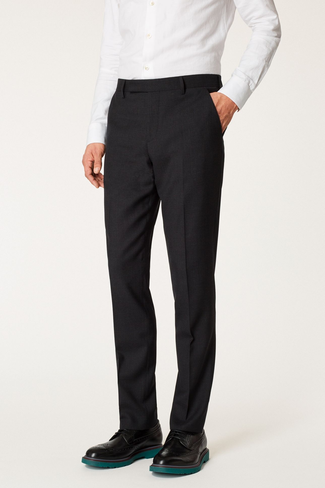 GENTS SLIM FIT TROUSER SLATE 1