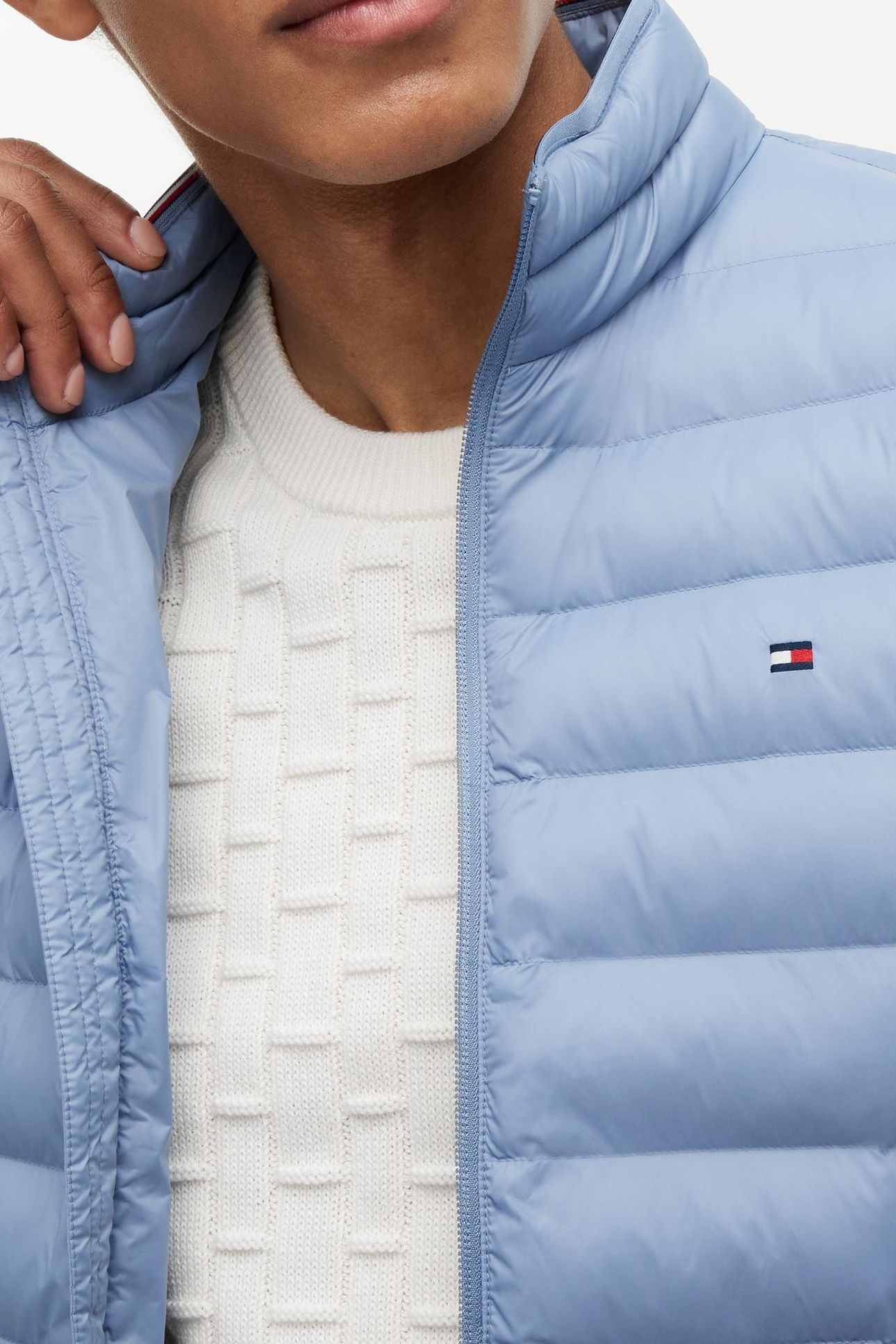 PACKABLE RECYCLED VEST BRISK BLUE 6
