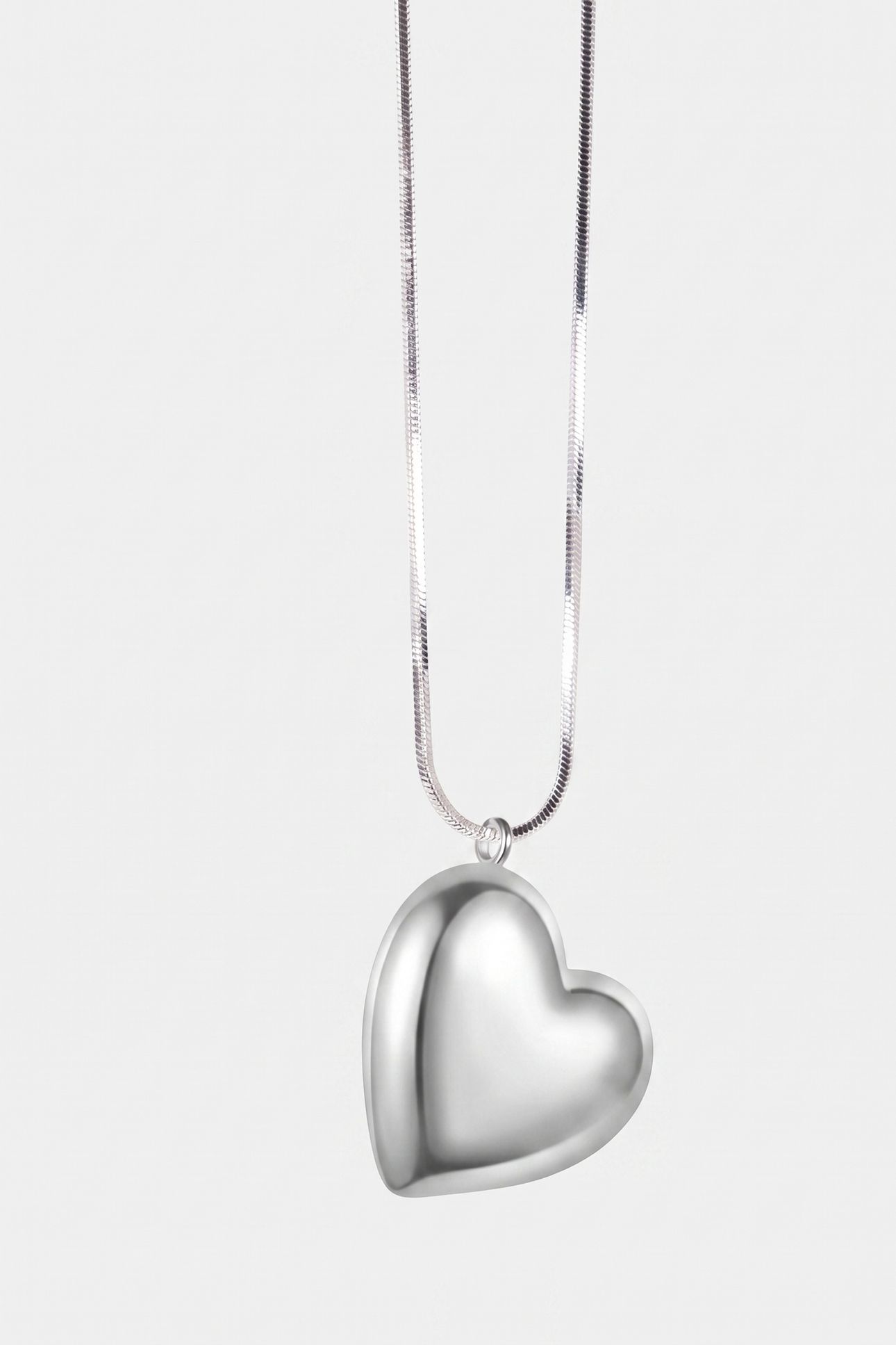 P KOURTNEY LONG NECKLACE SILVER 3