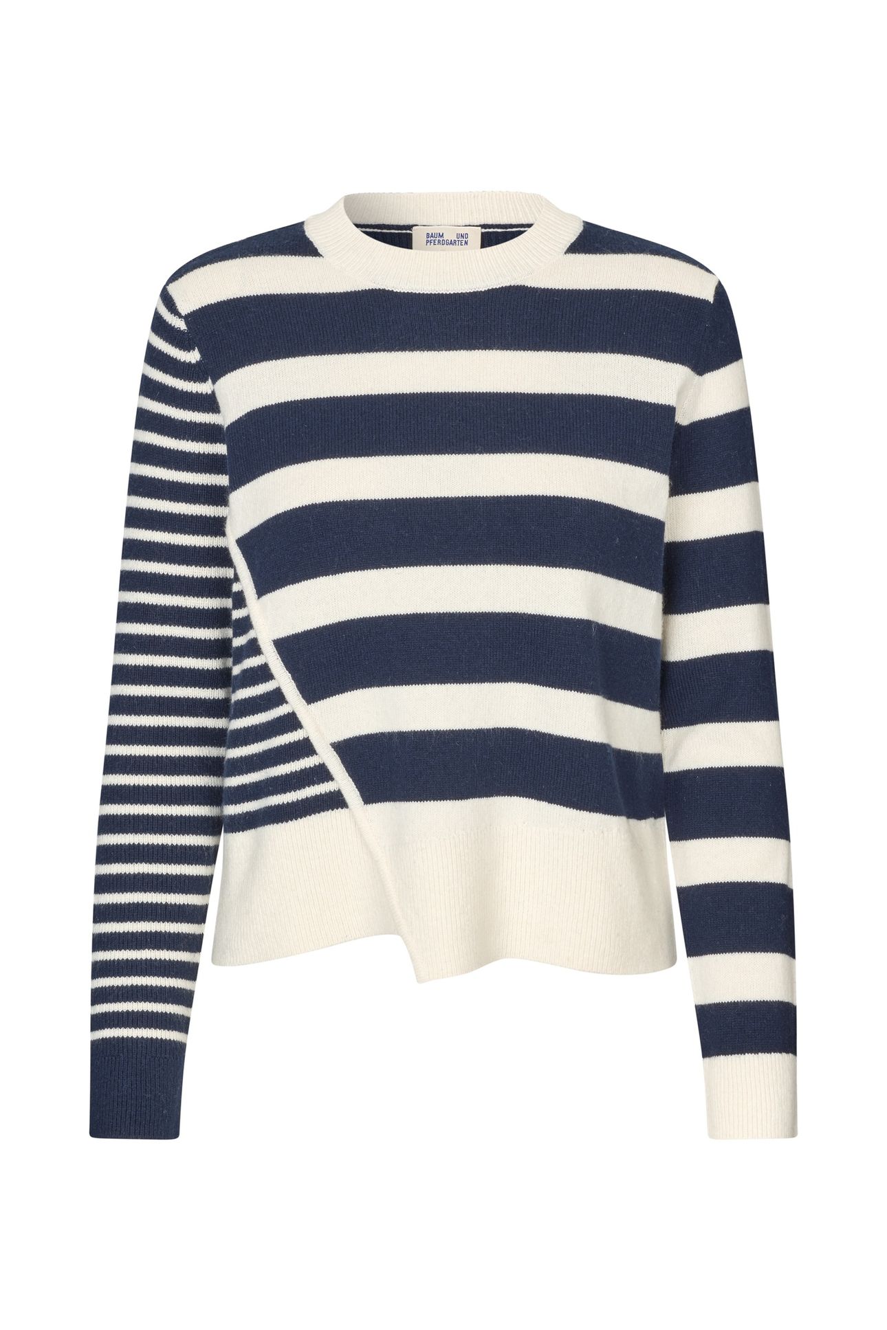 CENTA SWEATER NAVY CREME 3