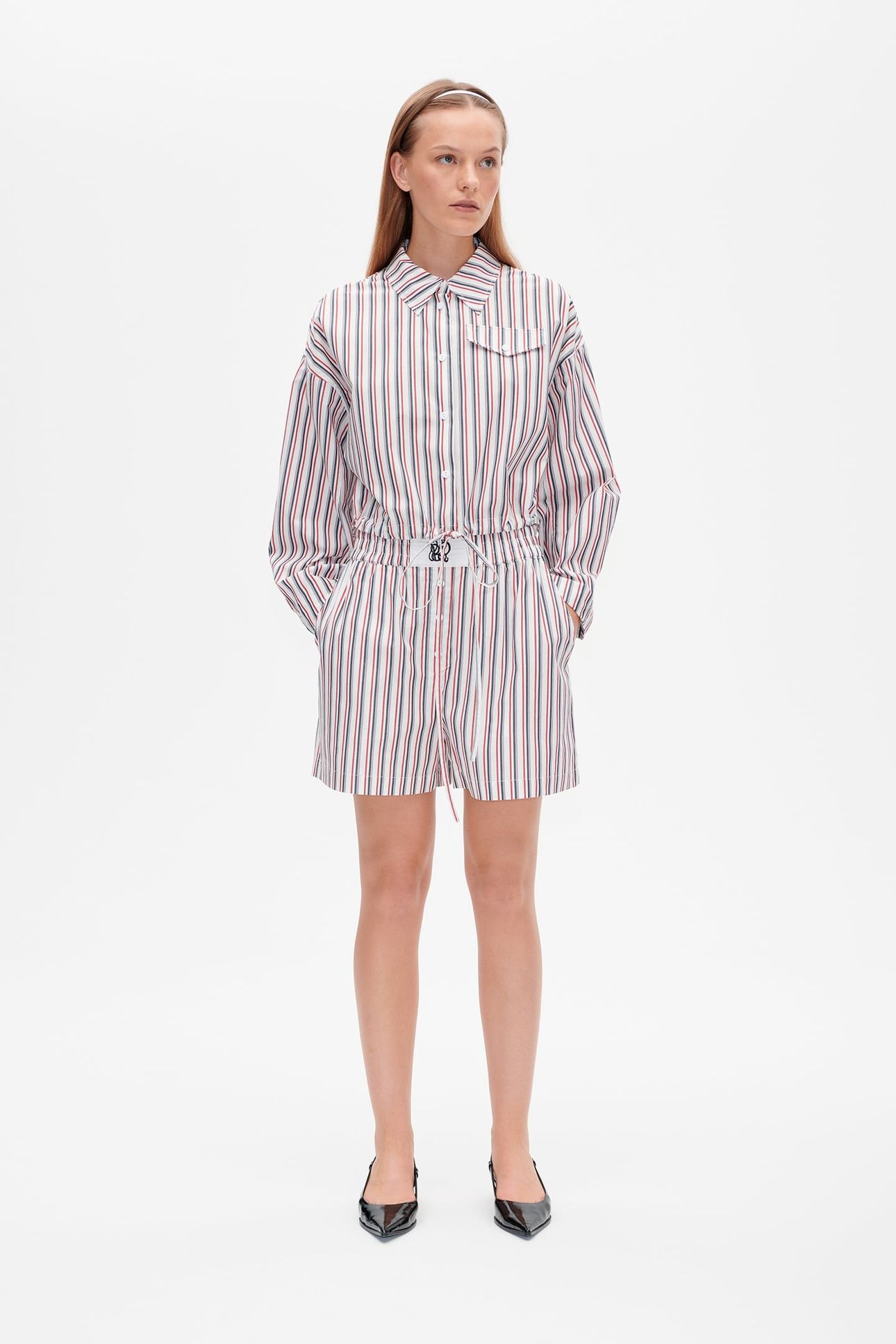 NATIE SHORTS HAUTE RED STRIPE 2