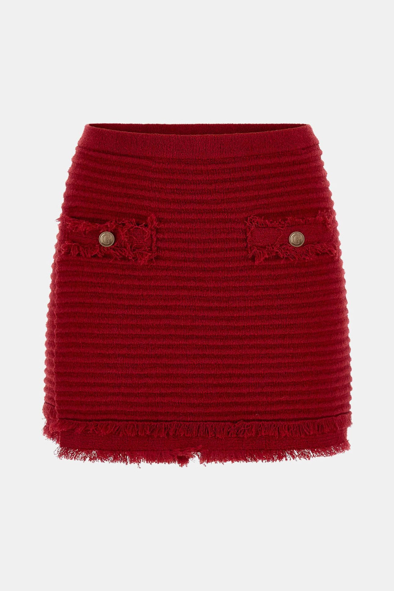MALINA OTTOMAN BOUCL SIREN RED 9