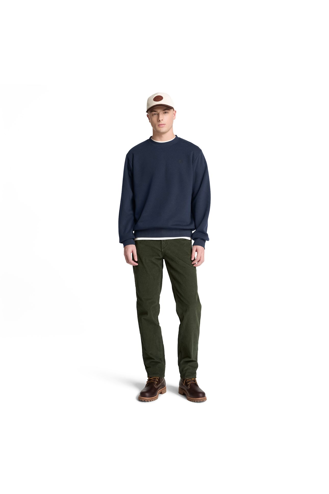 OYSTER RIVER CHEST LOGO BB CREW SWEATSHIRT DARK SAPPHIRE 4