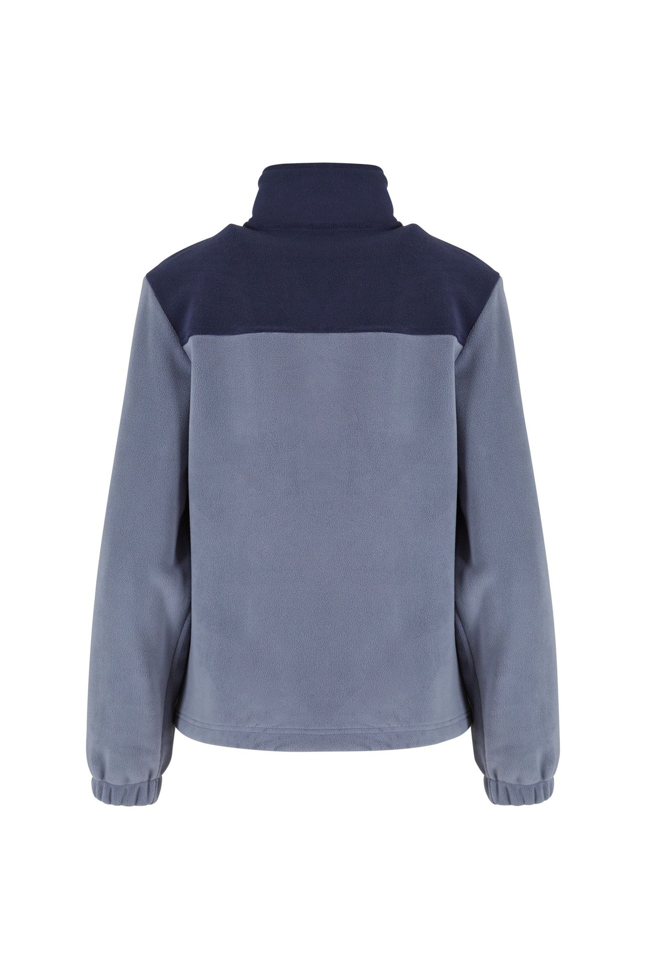 LADIES DOUBLE POLARFLEECE JACKET NAVY/CLOUDSKY 4