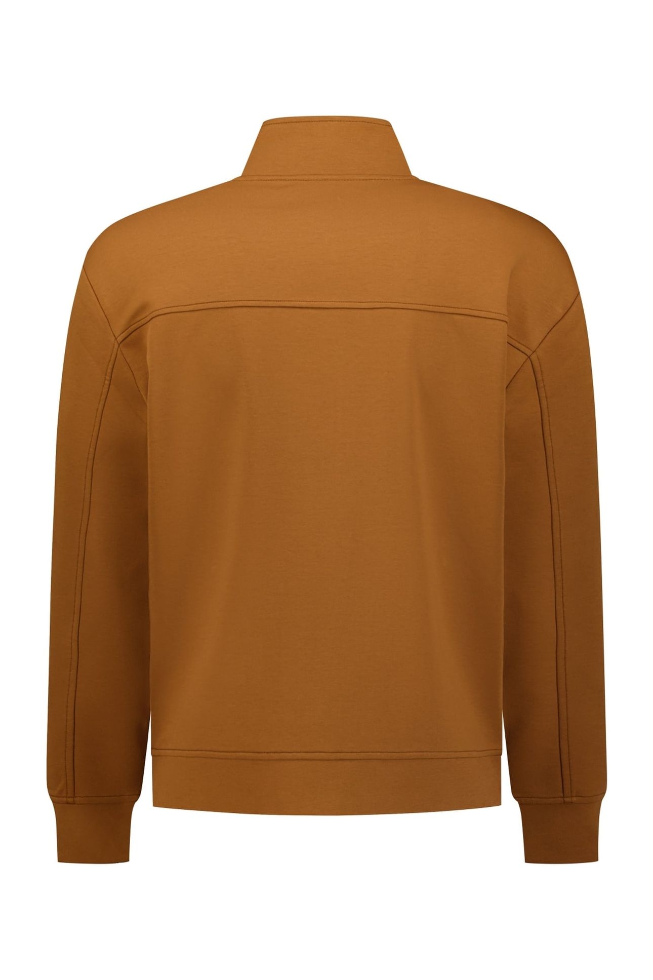 SWEATER FULL ZIP CARAMEL 5