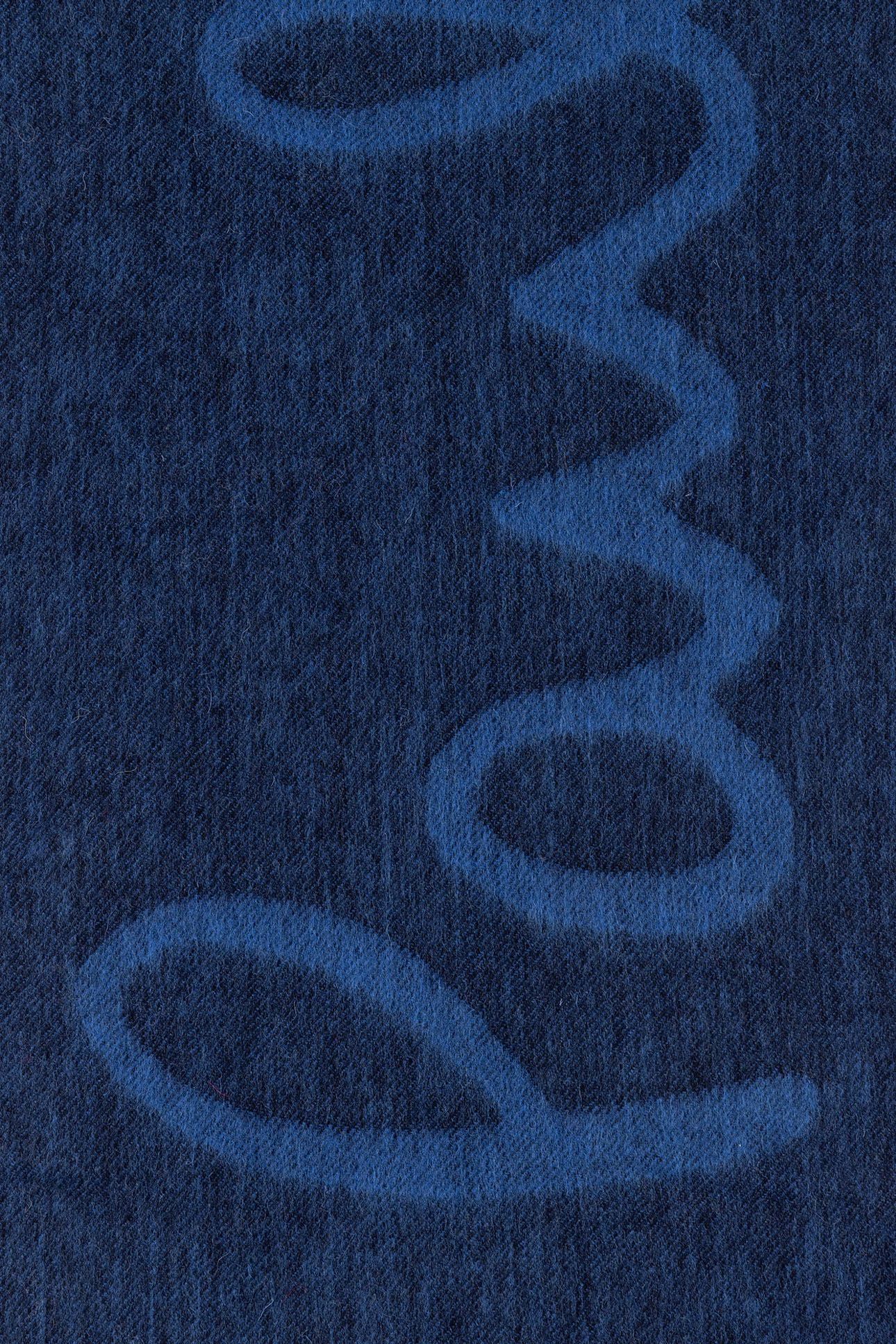 MEN SCARF PS TILT LOGO NAVY 3