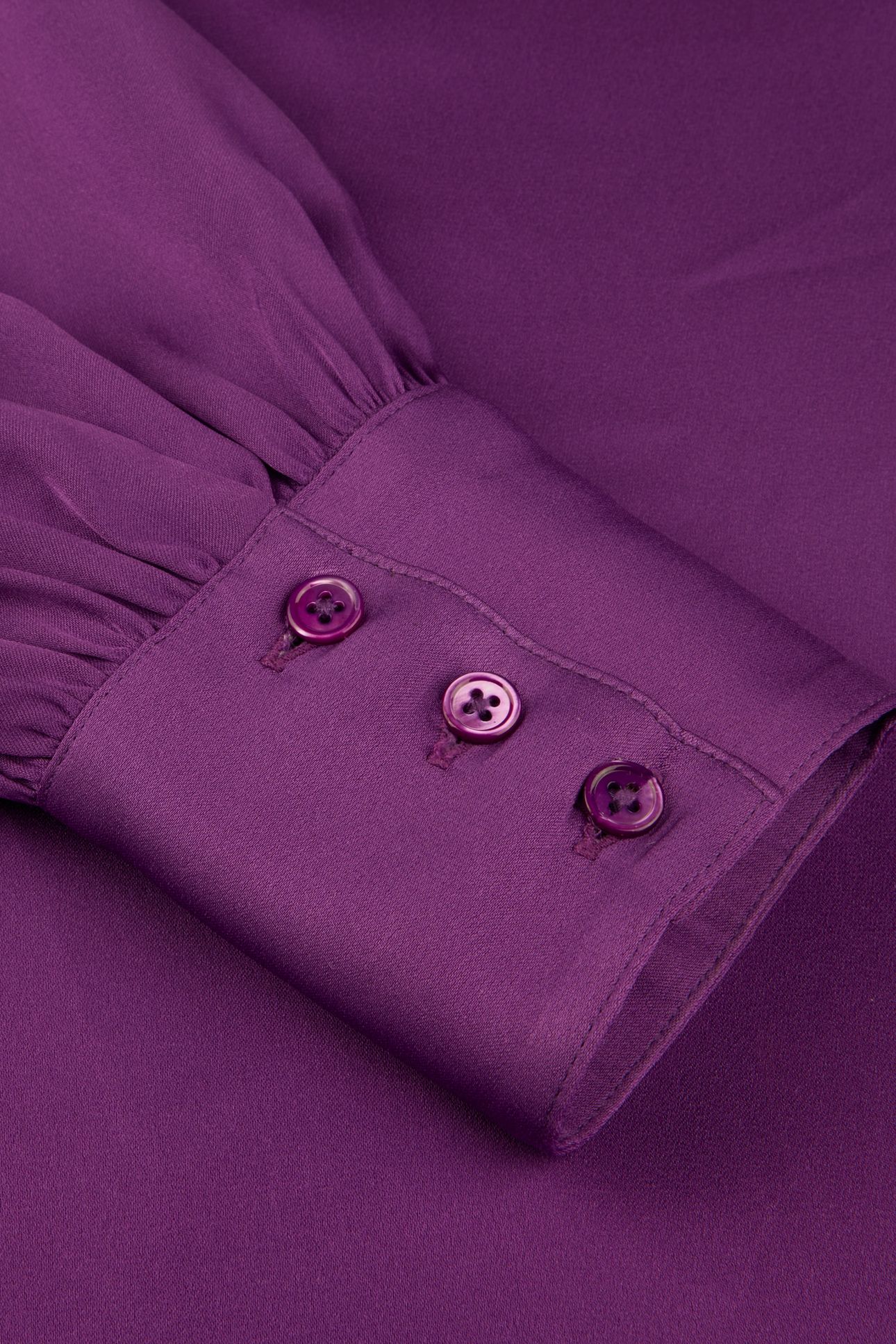 SELMA BLOUSE, BOWTIE FLYFRONT PURPLE 3