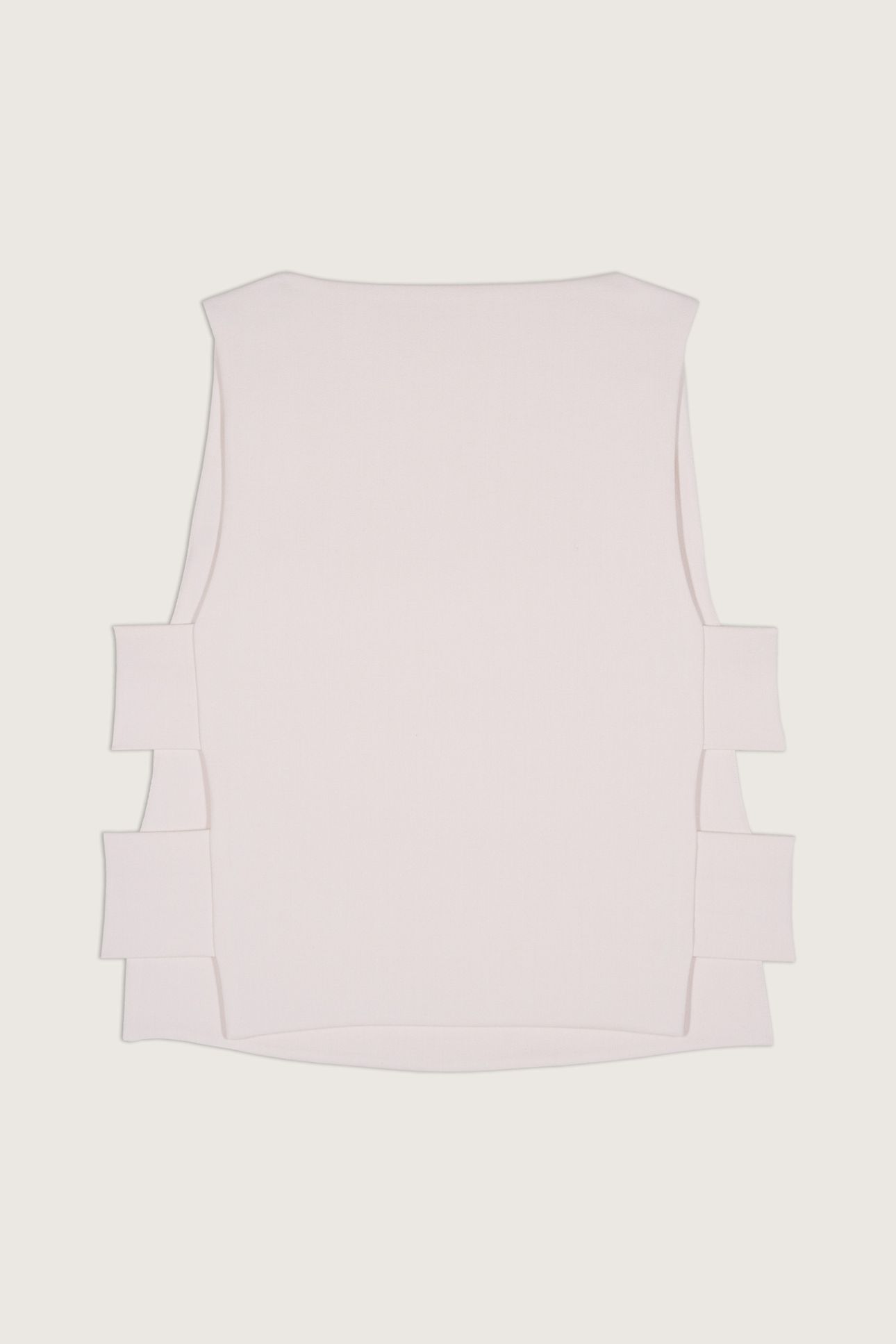 SLEEVELESS TOP ECRU 4
