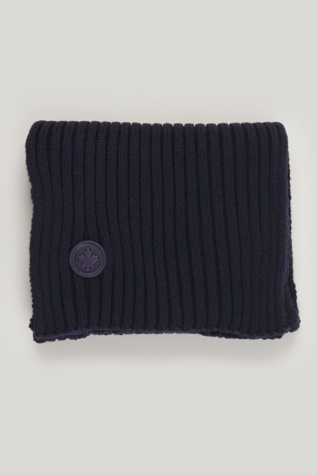 RIB SCARF BLUE 2