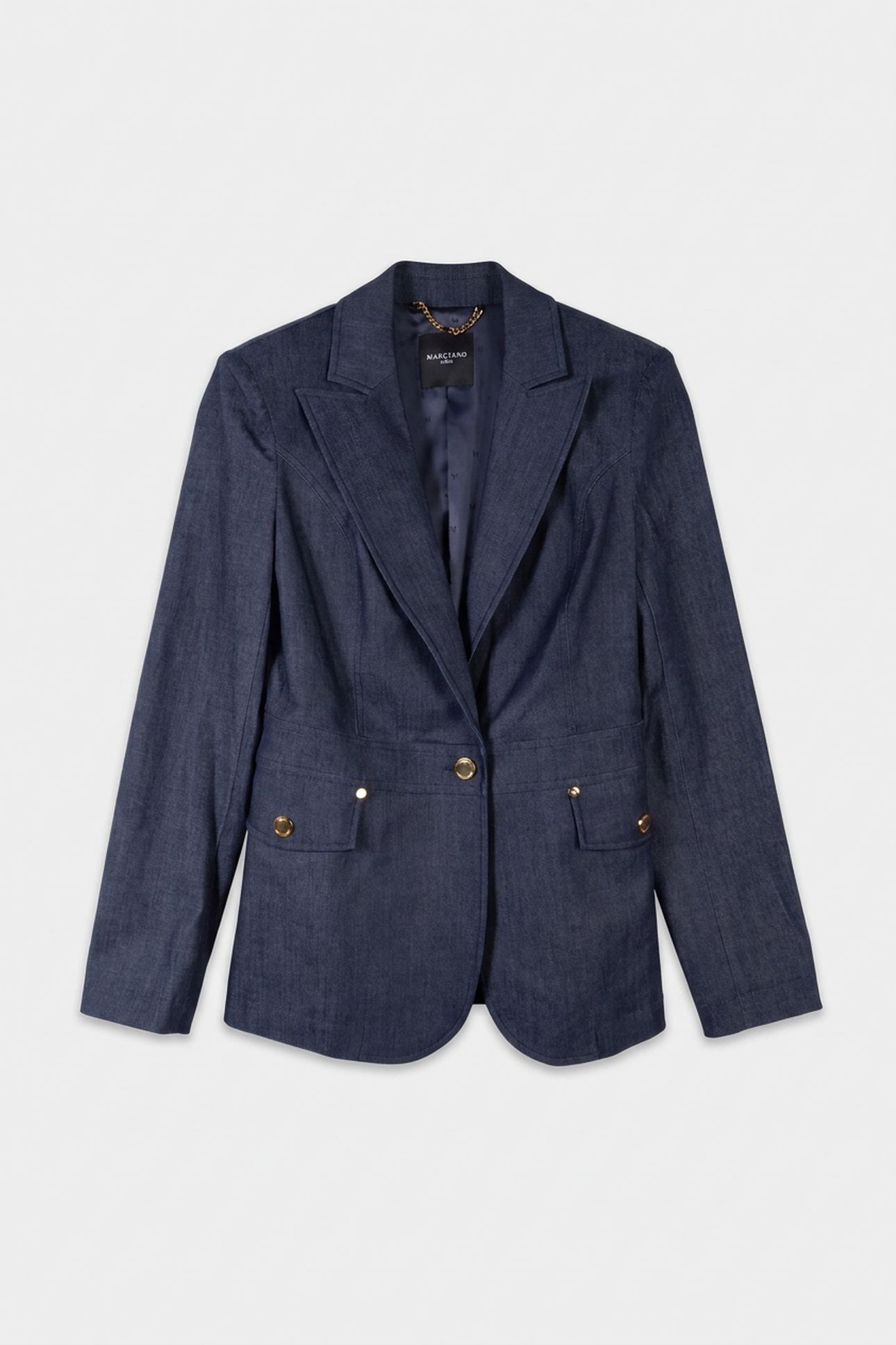 BLAZER WITH FLAP POC DARK WASH 3