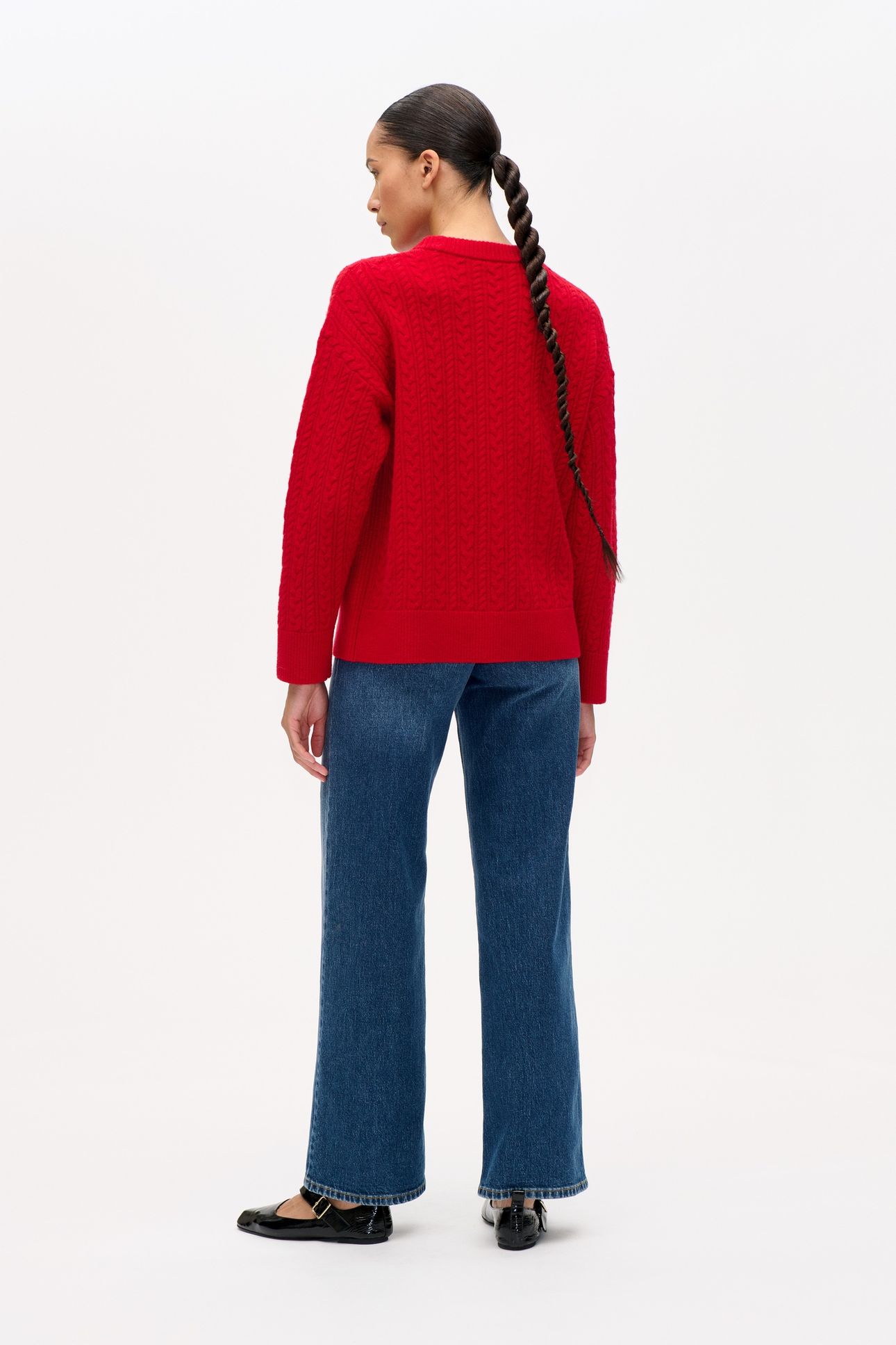 CELESTINE SWEATER CRIMSON RED 3