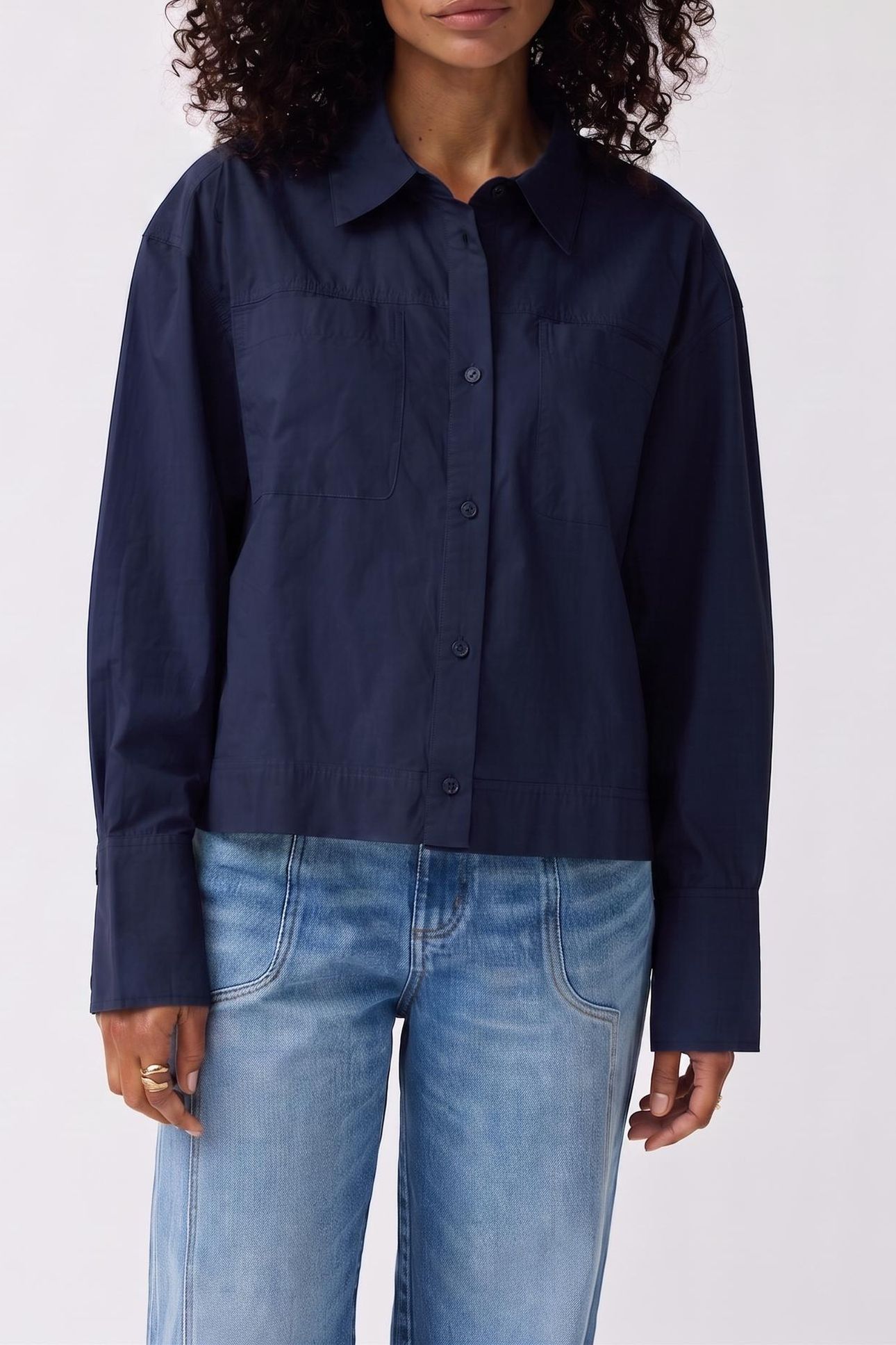 BLOUSE LOES NAVY 2