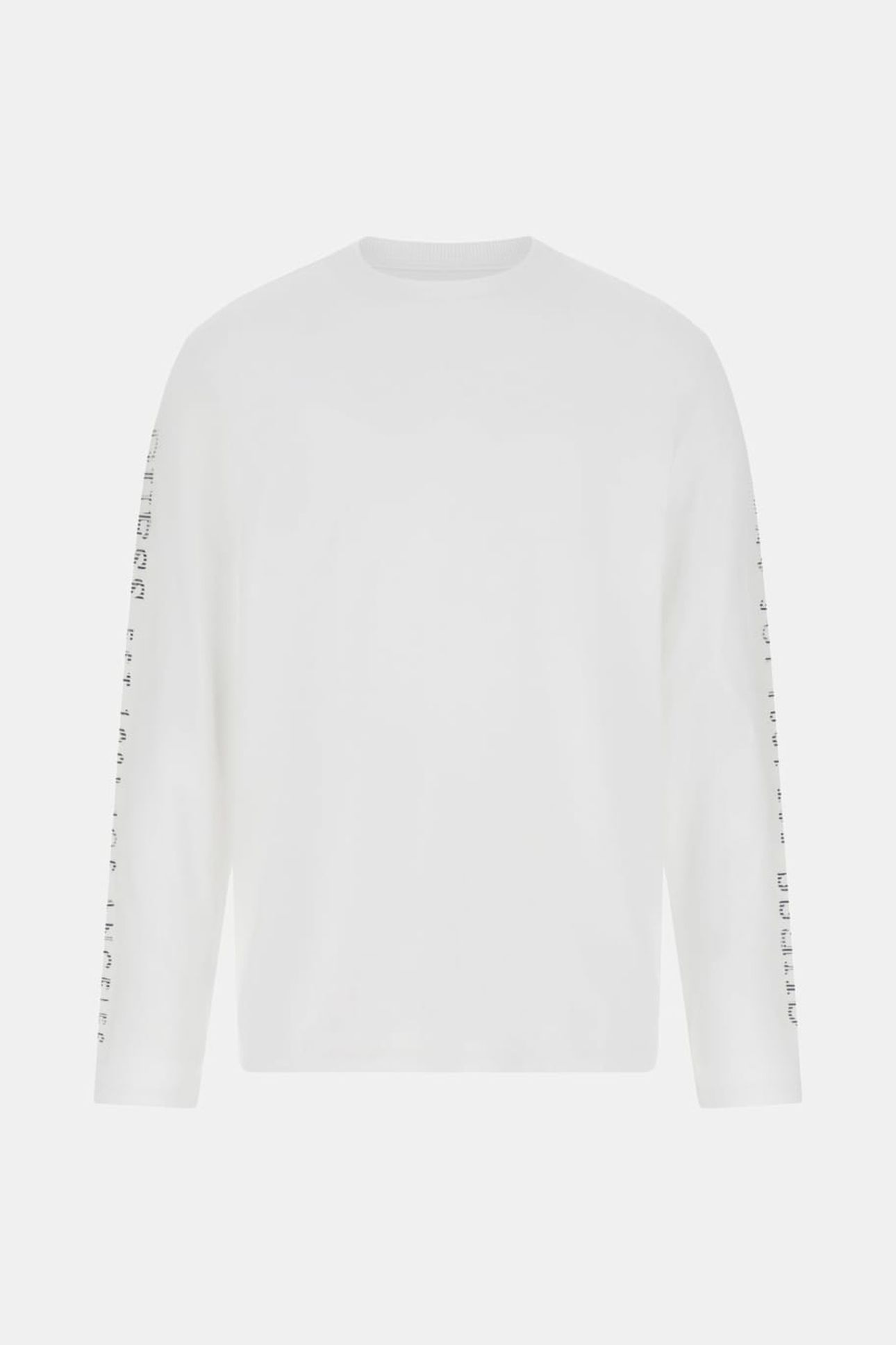 CN LS SLEEVES LOGO T PURE WHITE 4