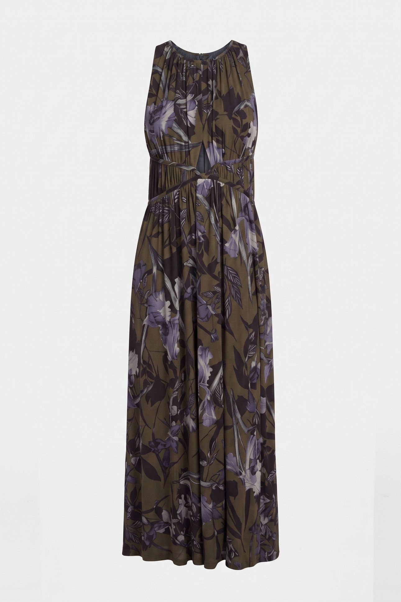 KAYA BATU DRESS DEEP KHAKI GREEN 3