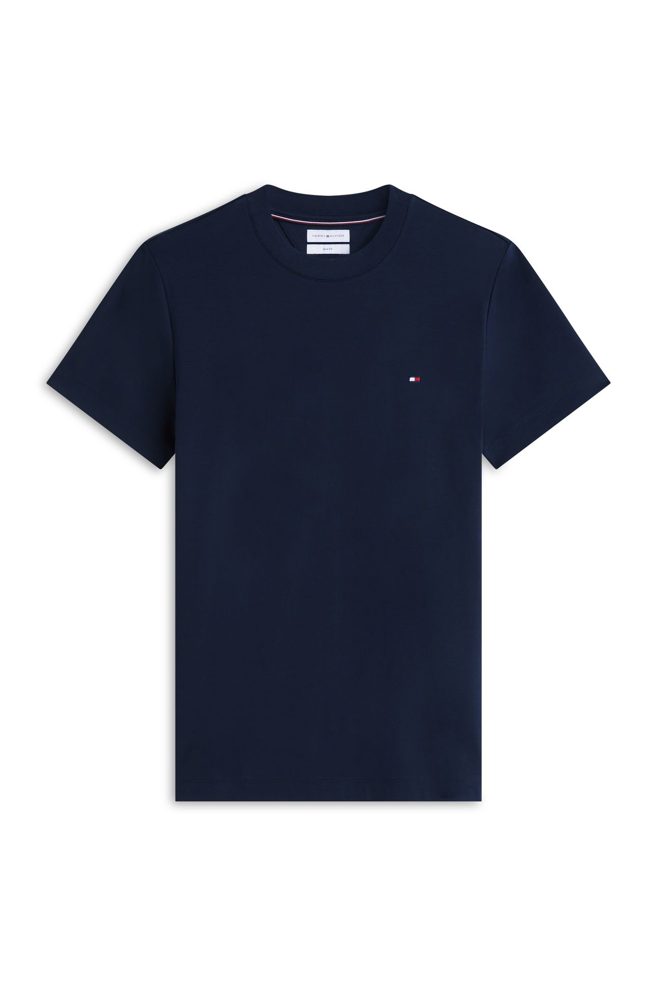 LUXURY INTERLOCK T-SHIRT NAVY BLUE 6