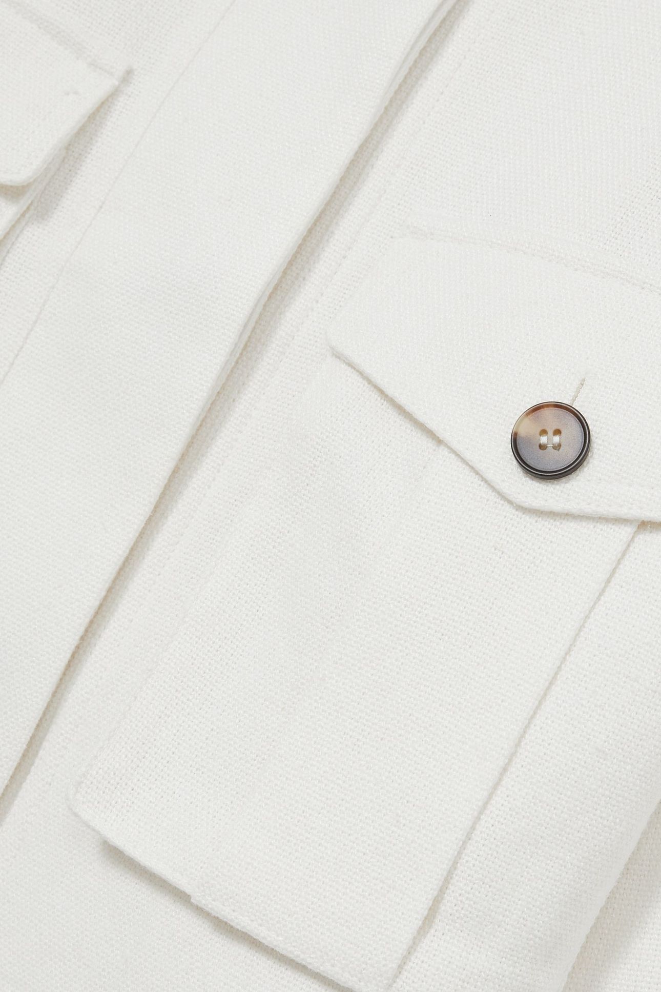 LINEN JACKET WHITE 4