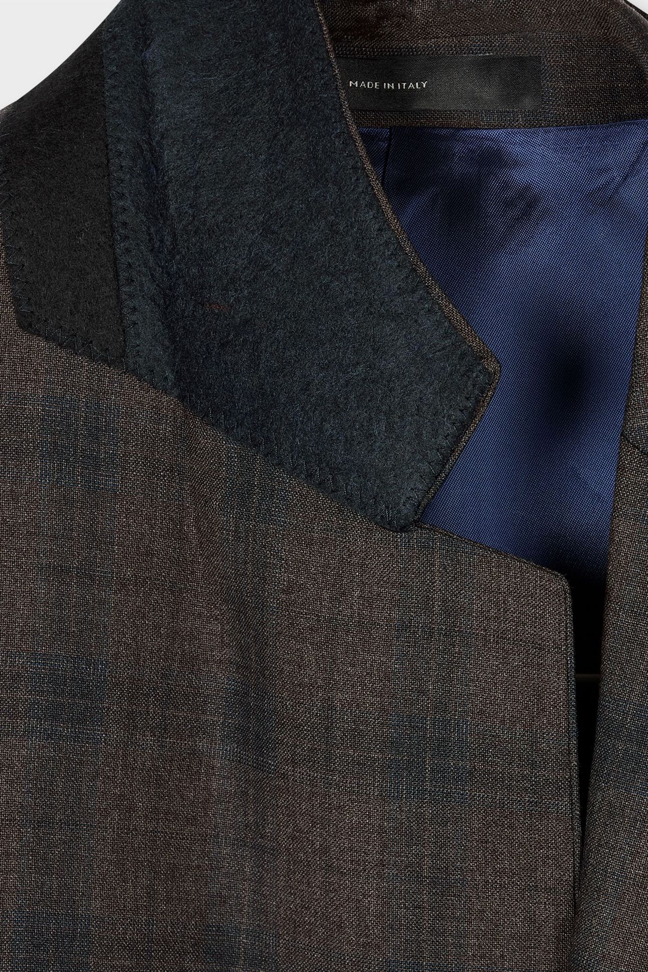 MENS TAILORED FIT 2 BUTTON SUIT HAZELNUT 11
