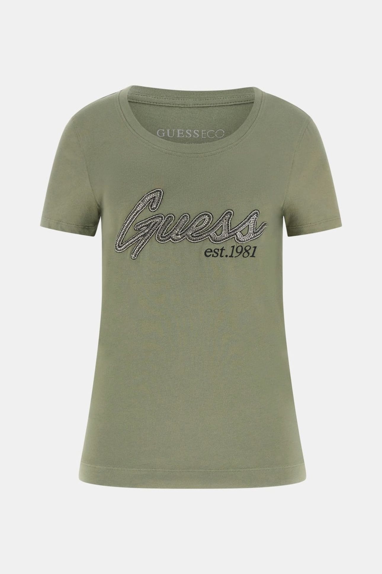 SS LOGO HOT FIX TEE LICHEN LEAF GREEN 8