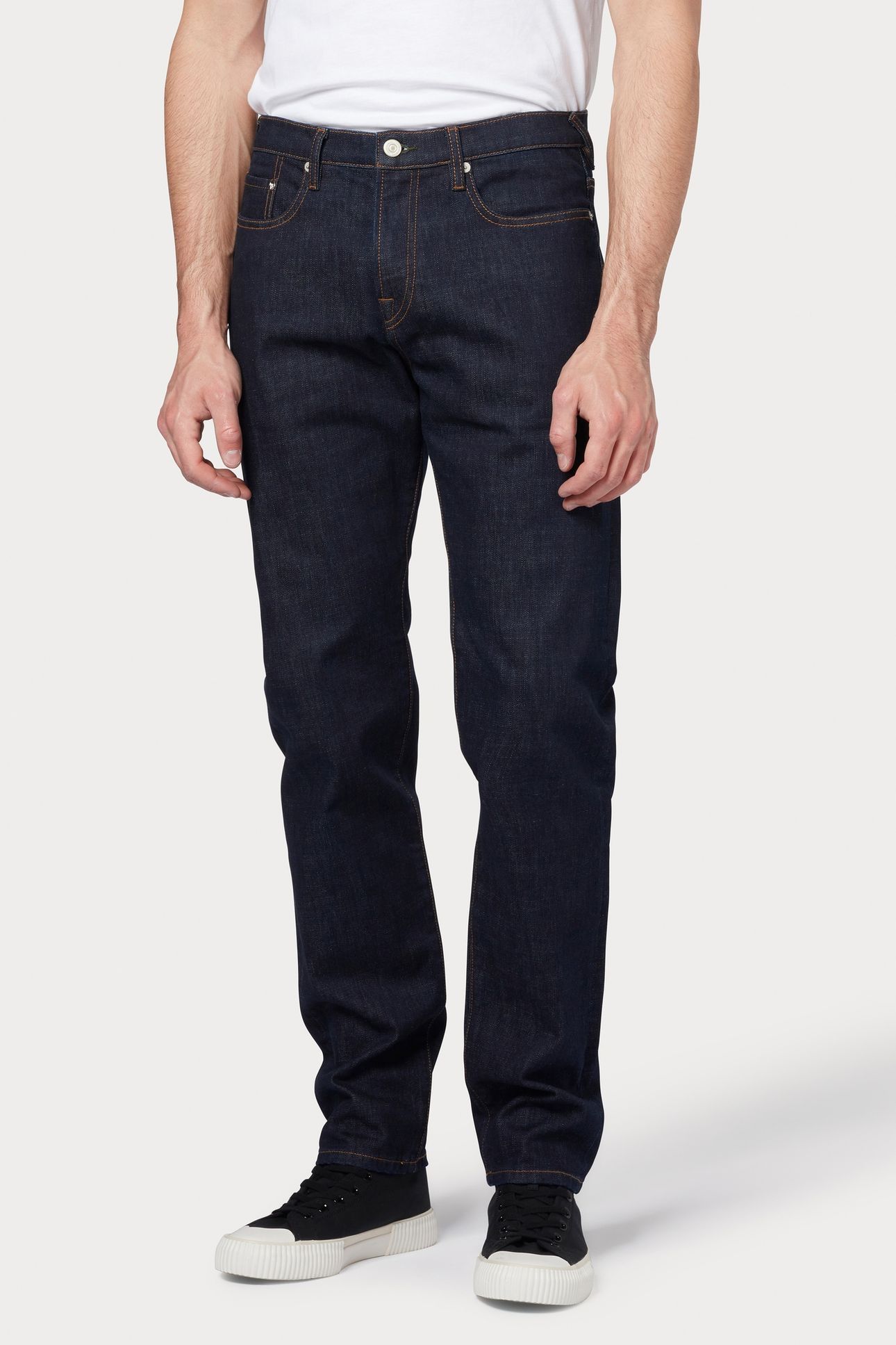 MENS TAPERED FIT JEAN RINSE WASH 1