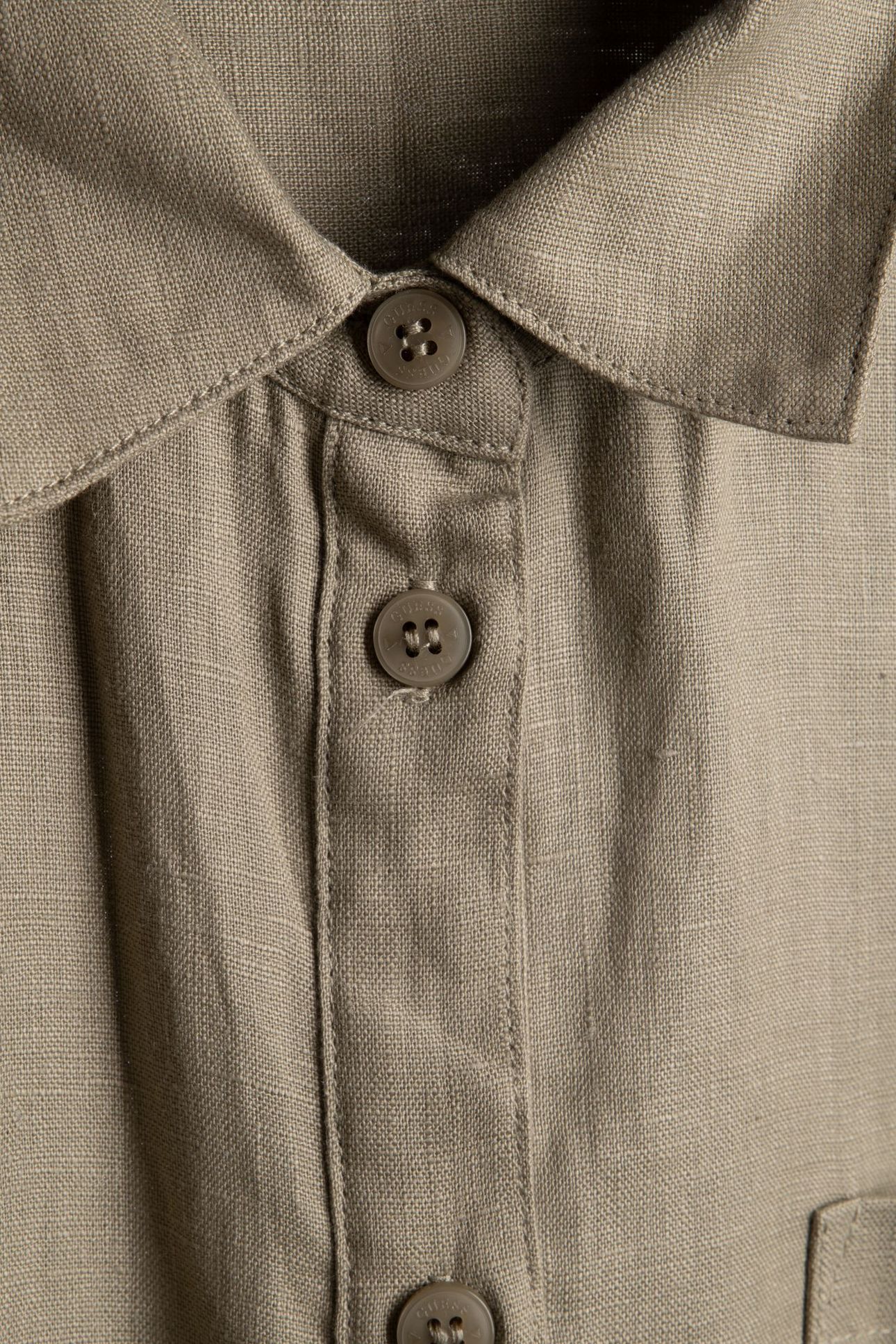 LS GEN LINEN SHIRT SAGE LEAF 4