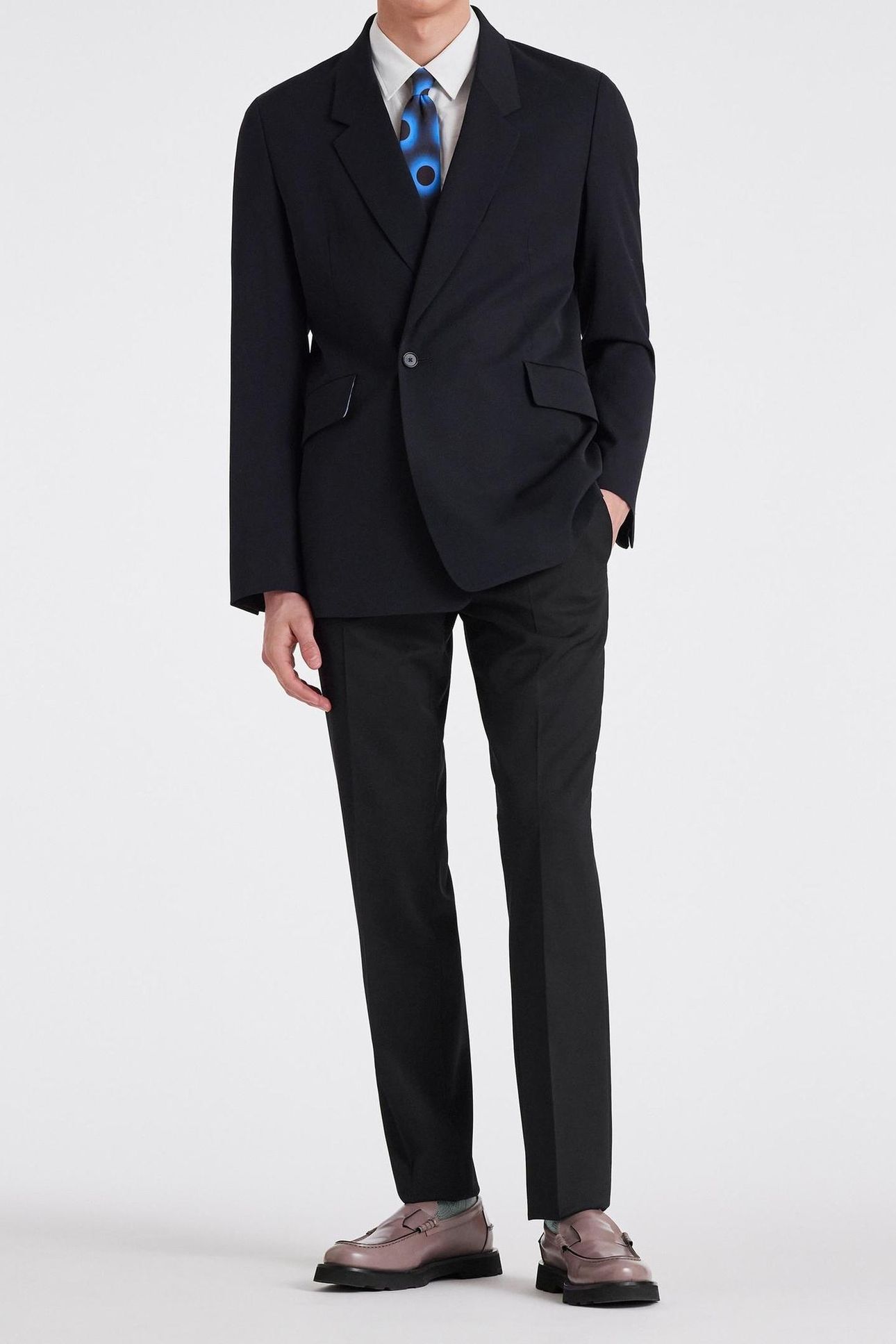 GENTS SLIM FIT TROUSER BLACK 6