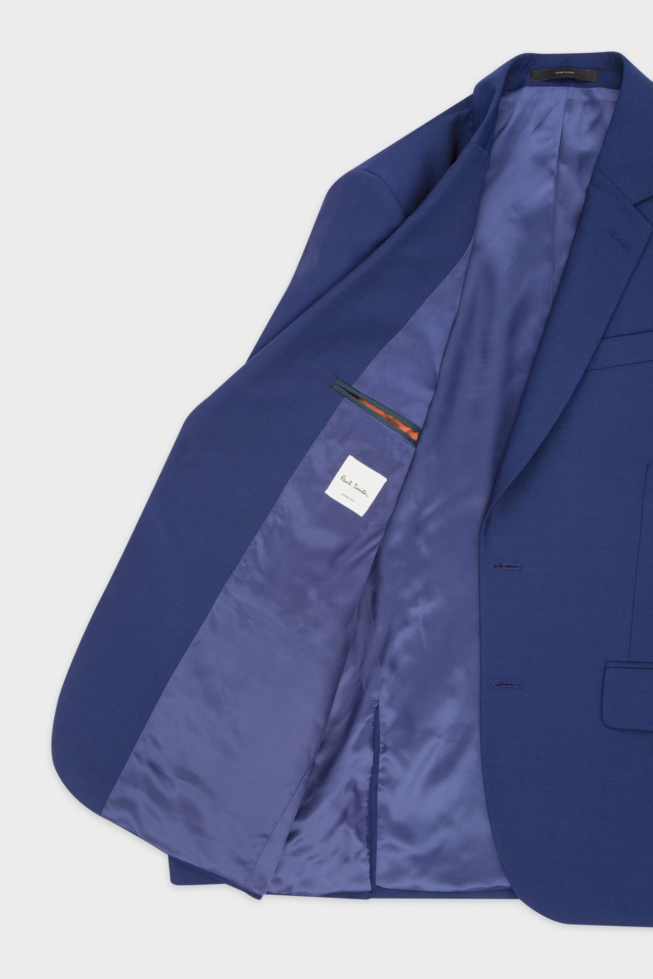 MENS TAILORED FIT 3PCE 2 BUTTON SUIT COBALT BLUE 10