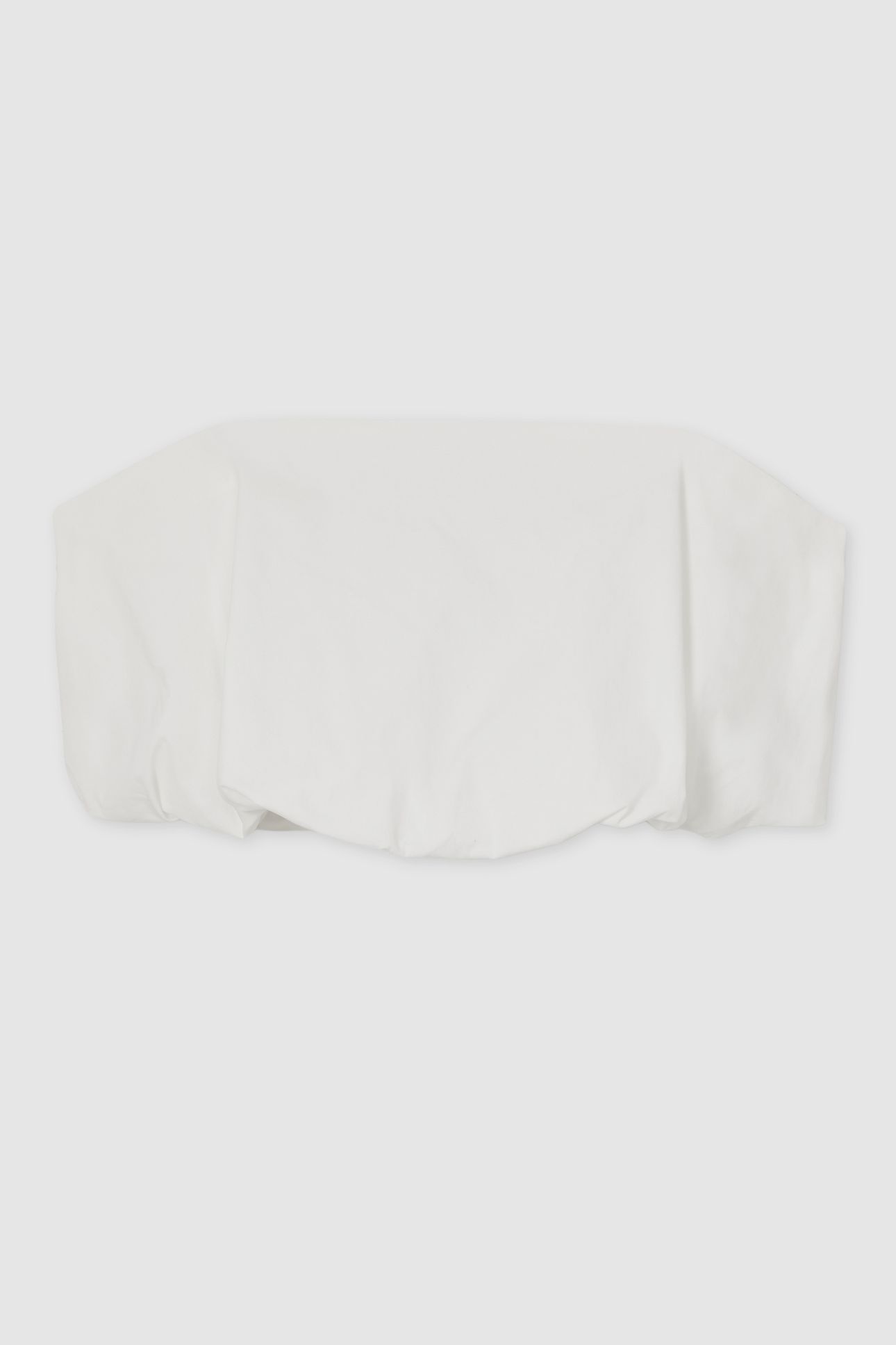 CROPPED COTTON COORD TOP IVORY 5