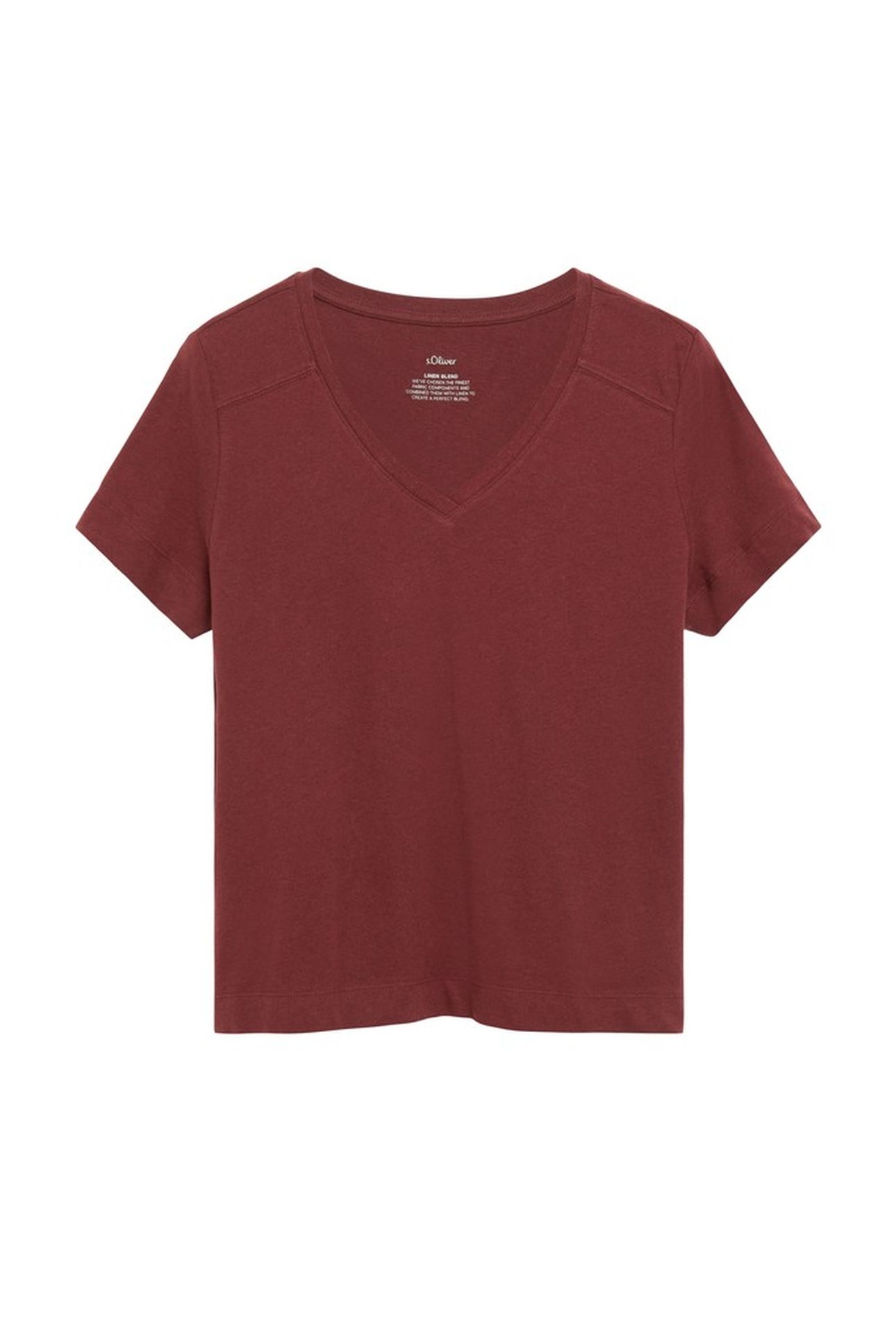 S.OLIVER T-SHIRTS BURGUNDY 4