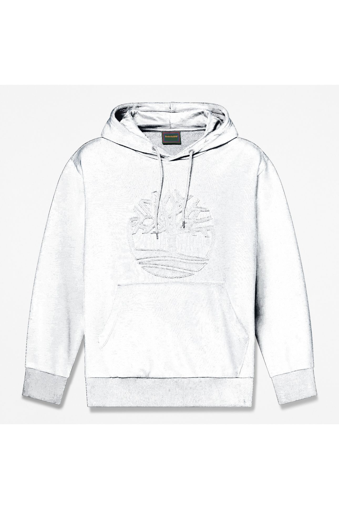 WAREHAM TREE LOGO PATCH BB HOODIE DARK SAPPHIRE 3