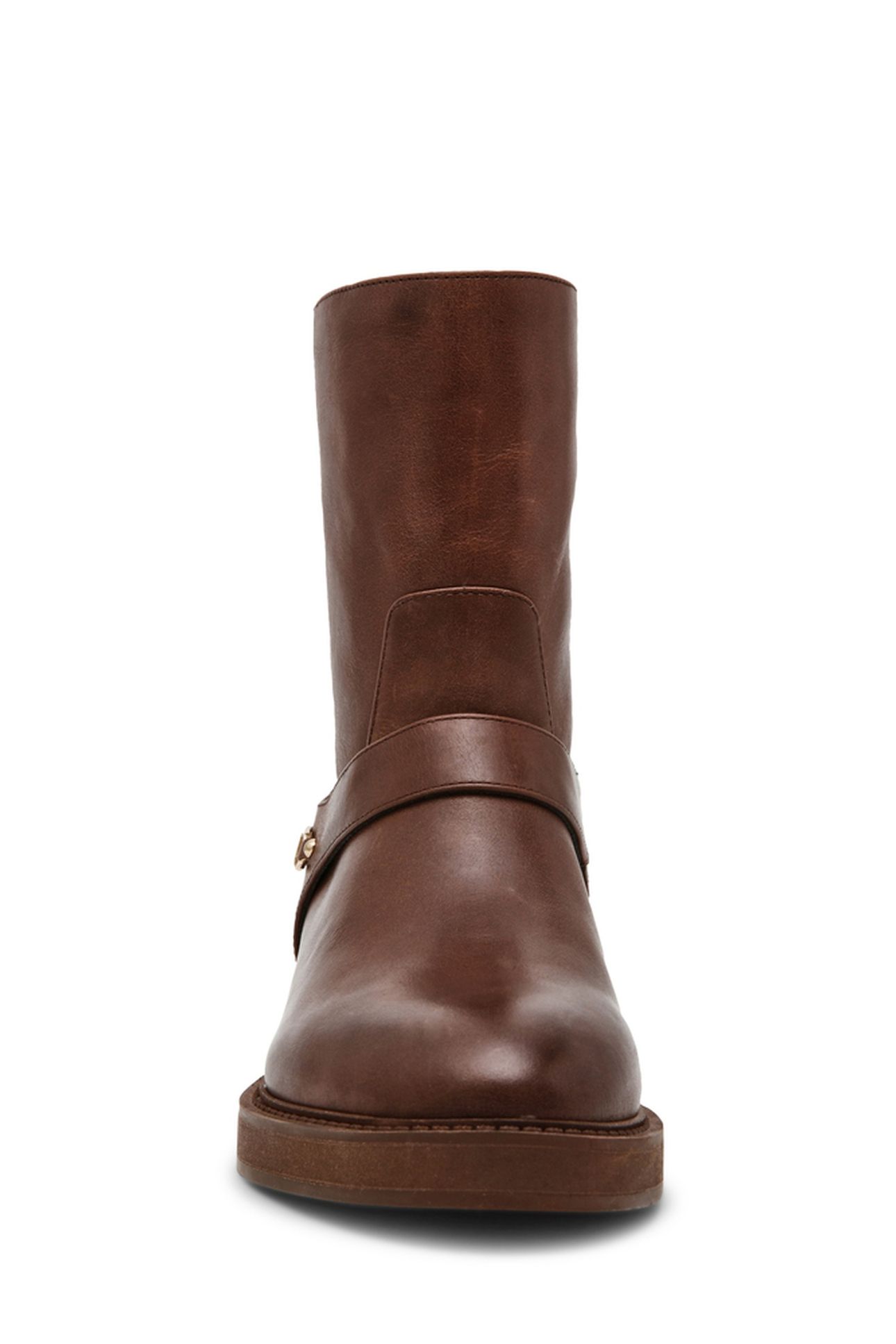 LOOPHOLE BOOTIES BROWN LEATHER 4