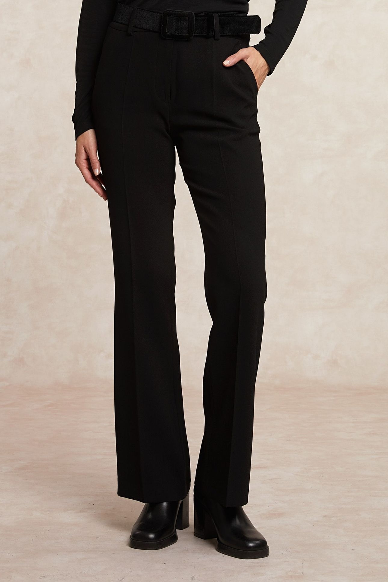 CLASSIC PANT CREPE BLACK 1